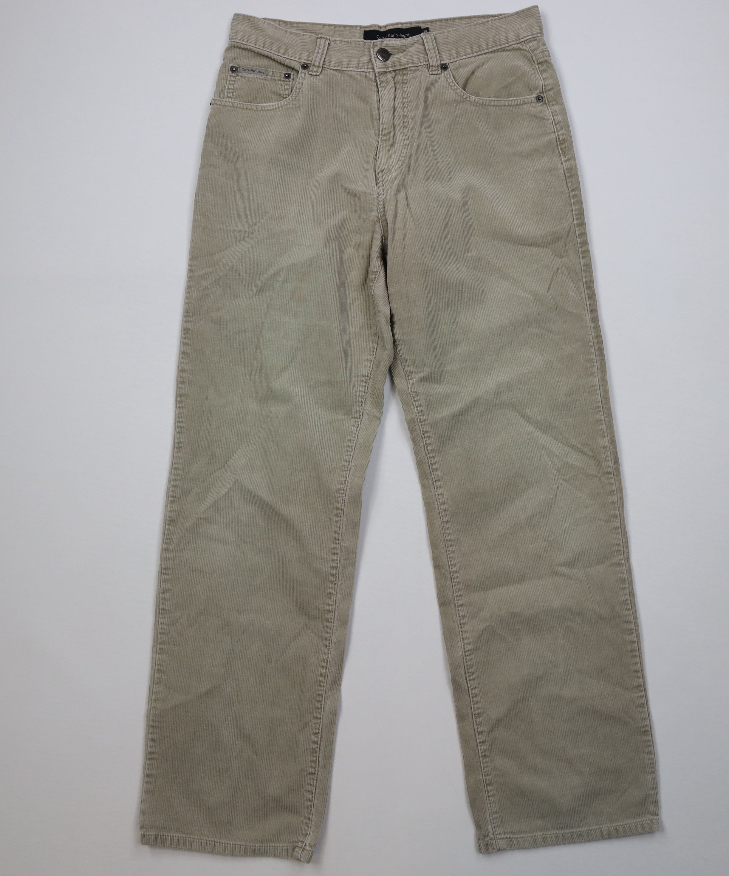 Calvin Klein Vintage 90s Y2K Calvin Klein Straight Leg Corduroy Pants Size US 30 / EU 46 - 1 Thumbnail