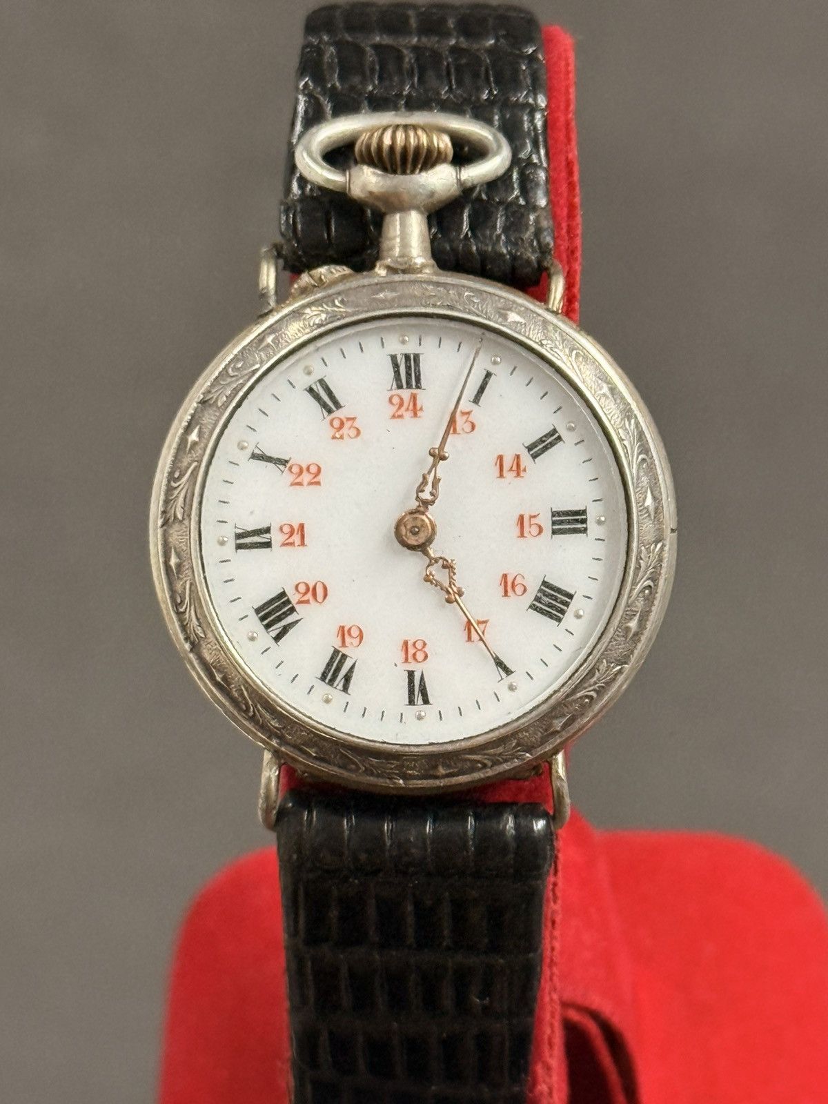 Vintage Vintage ADAPT Pocket Military Dial Stering Manual Watch Size ONE SIZE - 5 Thumbnail