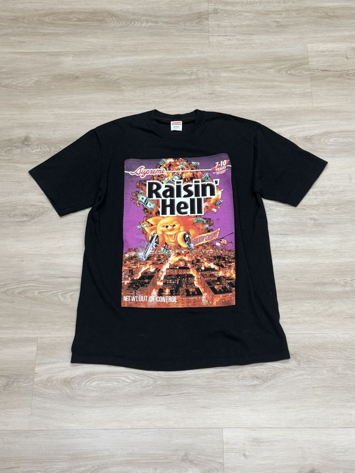 Supreme Supreme 2006 Raisin Hell Tee Size US L / EU 52-54 / 3 - 1 Thumbnail