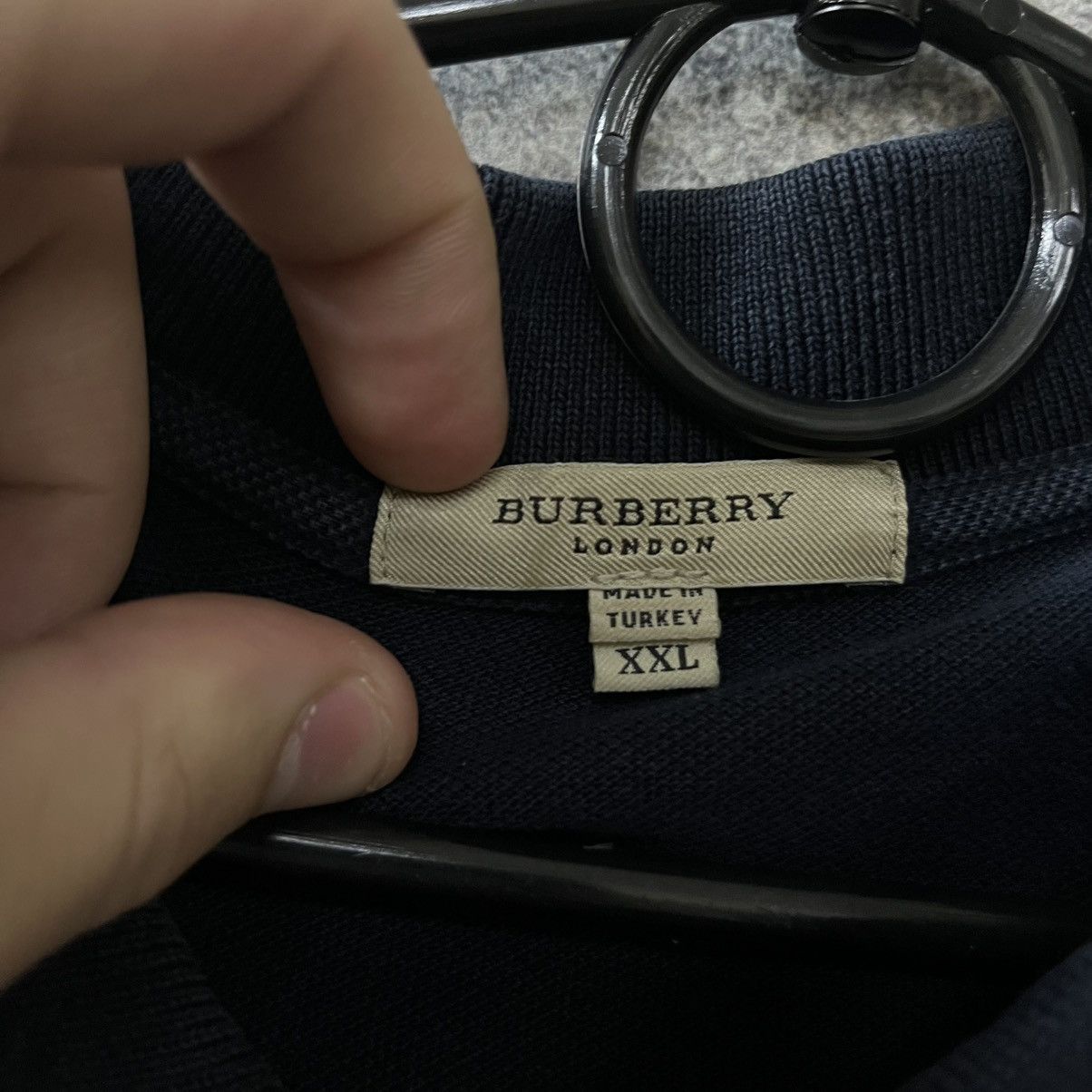 Burberry Burberry Polo T Shirt Mini Logo Streetwear Hype Size US XXL / EU 58 / 5 - 7 Thumbnail