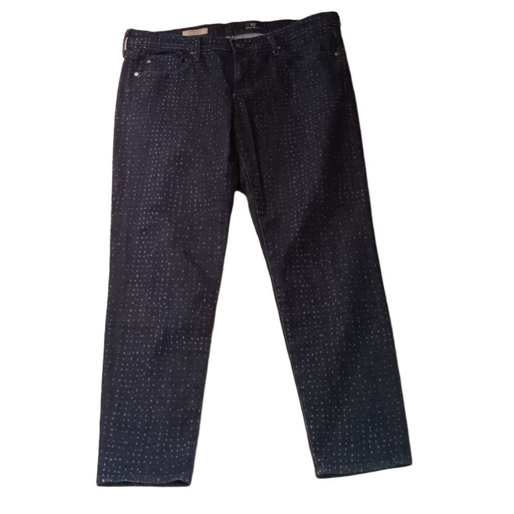 AG Adriano Goldschmied Adriano Goldschmied Stevie Ankle Slim Straight Jeans 32R Size 32" / US 10 / IT 46 - 2 Thumbnail