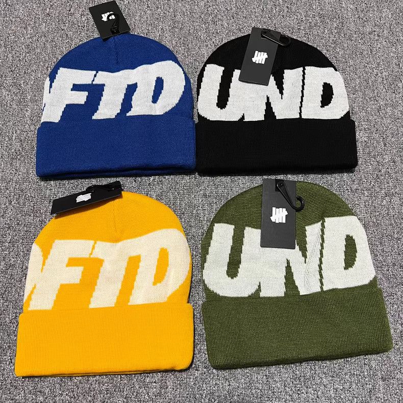 Undefeated Undefeated Large Logo Knit Beanie. Q7 Size ONE SIZE - 1 Thumbnail