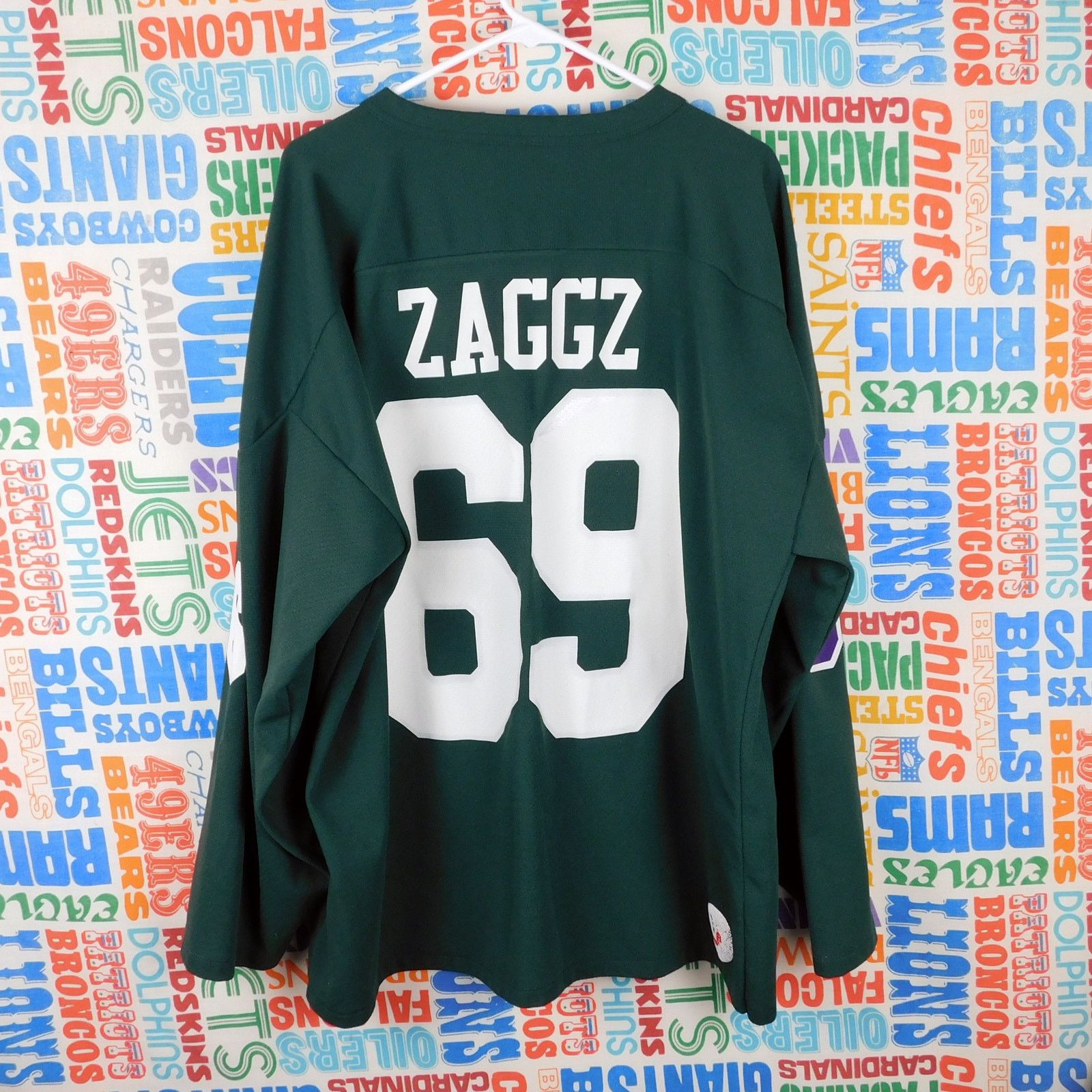 NHL 90s Manitoba Moose IHL Hockey Jersey Size L Green 69 Size US L / EU 52-54 / 3 - 6 Thumbnail