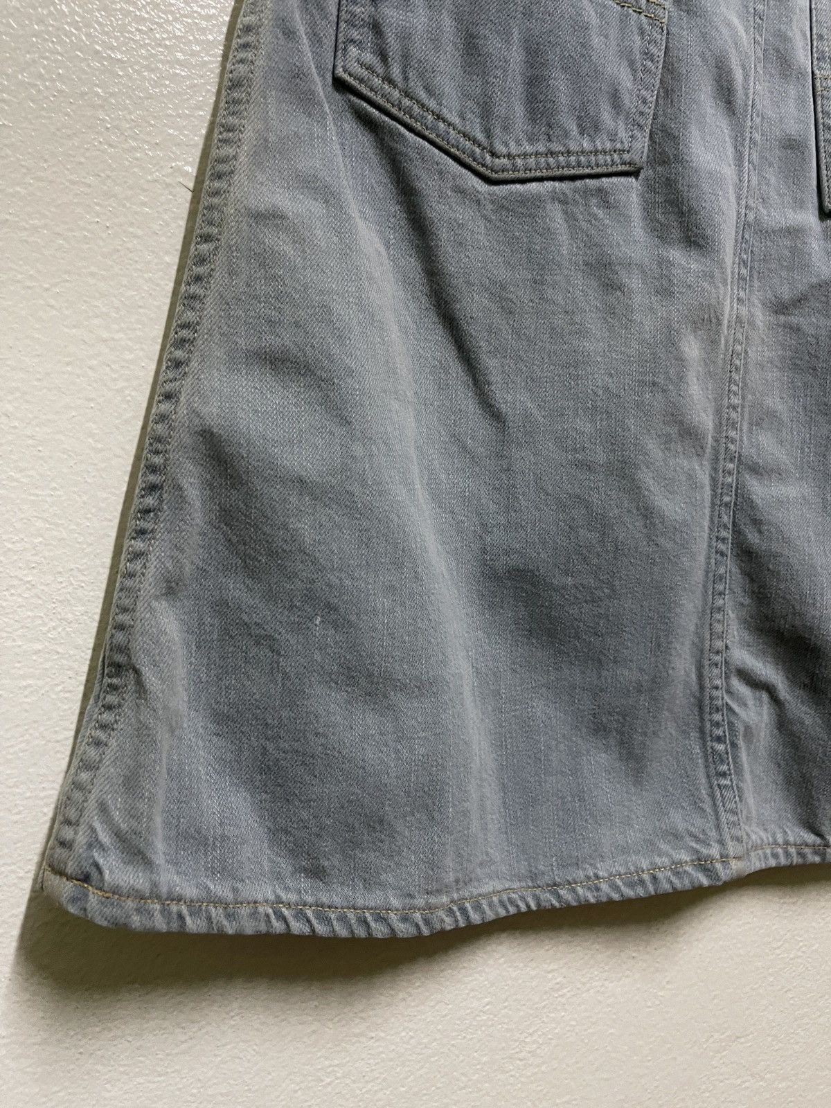 Margaret Howell Margaret Howell Denim Skirt Buckle Back Size 26" / US 2 / IT 38 - 8 Thumbnail