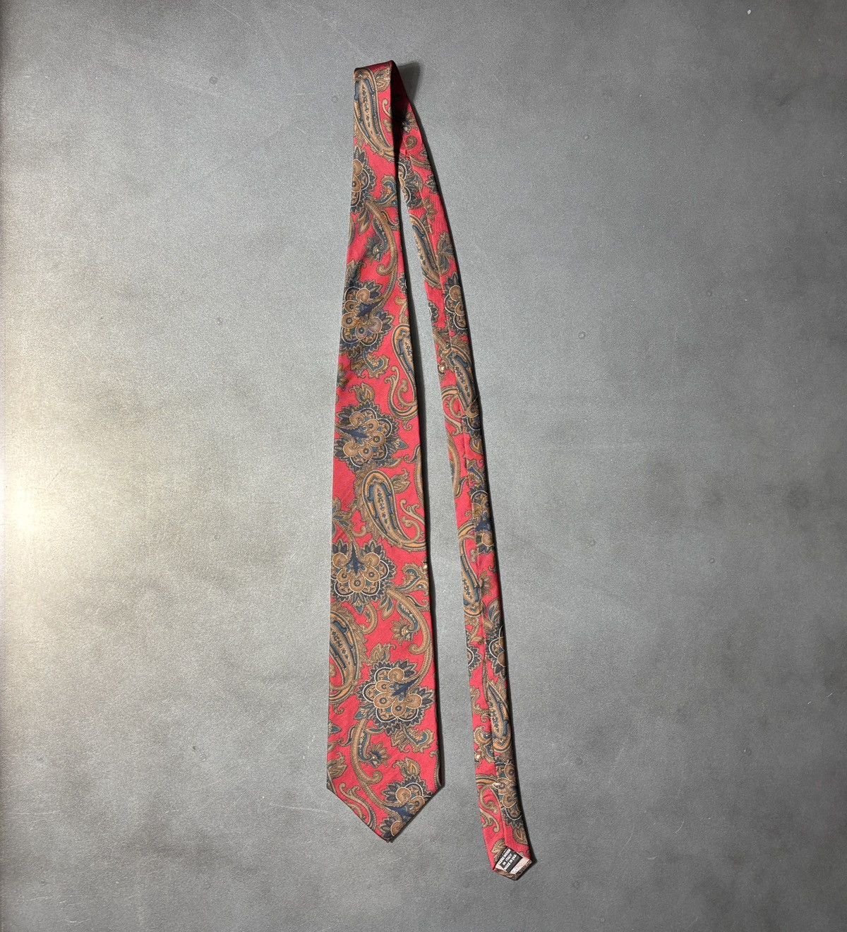 Christian Dior Monsieur Vintage Christian Dior Tie 1990s Silk Necktie Paisley USA Size ONE SIZE - 11 Thumbnail