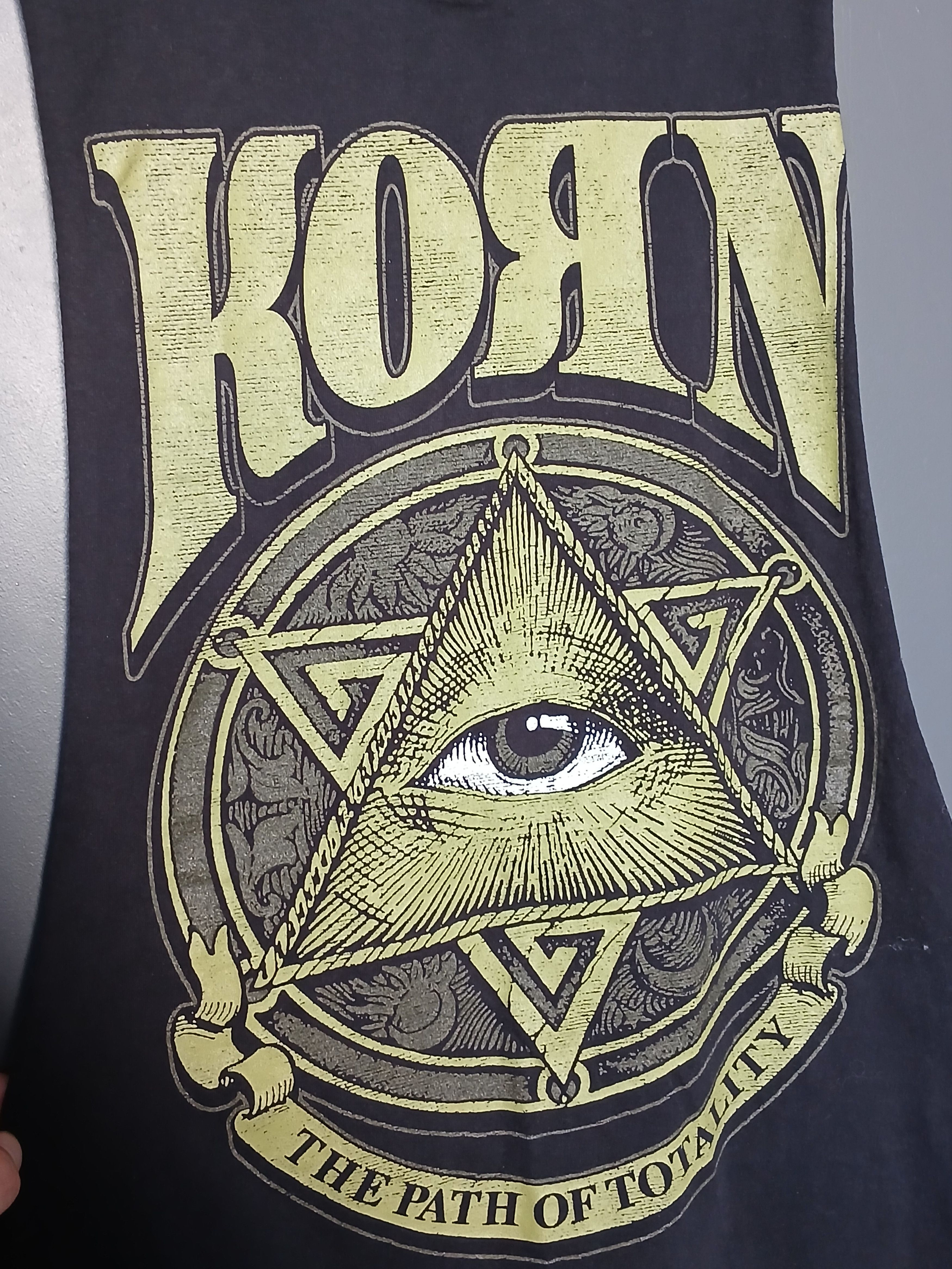 Band Tees Korn Sleeveless T-Shirt Size US M / EU 48-50 / 2 - 3 Thumbnail