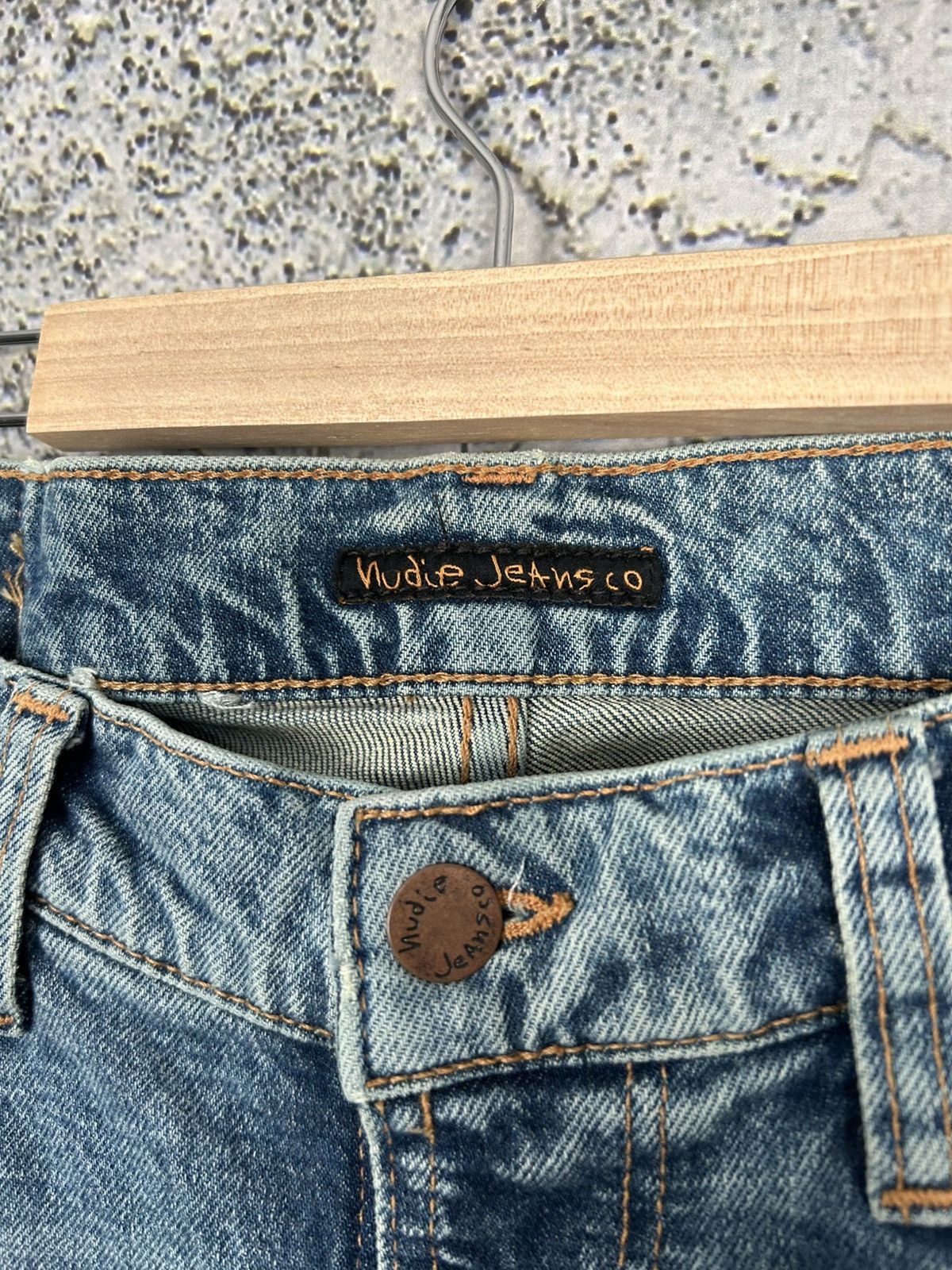 Nudie Jeans Nudie Jeans Vintage Skinny Denim Avant Garde Deisgner Rare Size US 31 - 6 Thumbnail