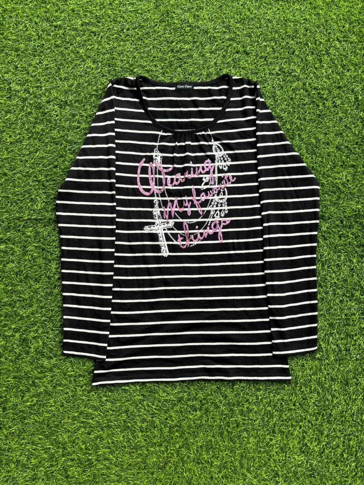 Hysteric Glamour Y2k Chami Chami Ifsixwasnine Punk Style Stripe Longsleeve Size US M / EU 48-50 / 2 - 1 Thumbnail