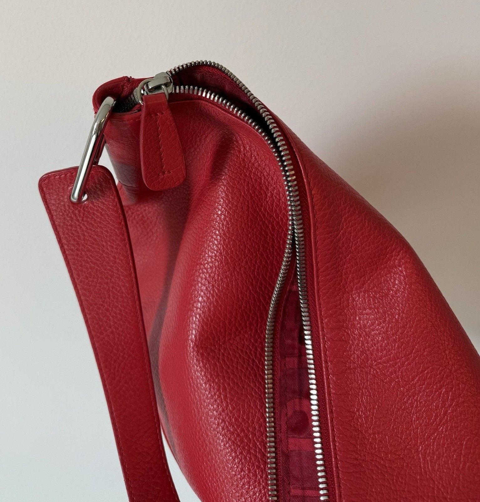 Furla Furla red leather Hobo bag Size ONE SIZE - 9 Thumbnail