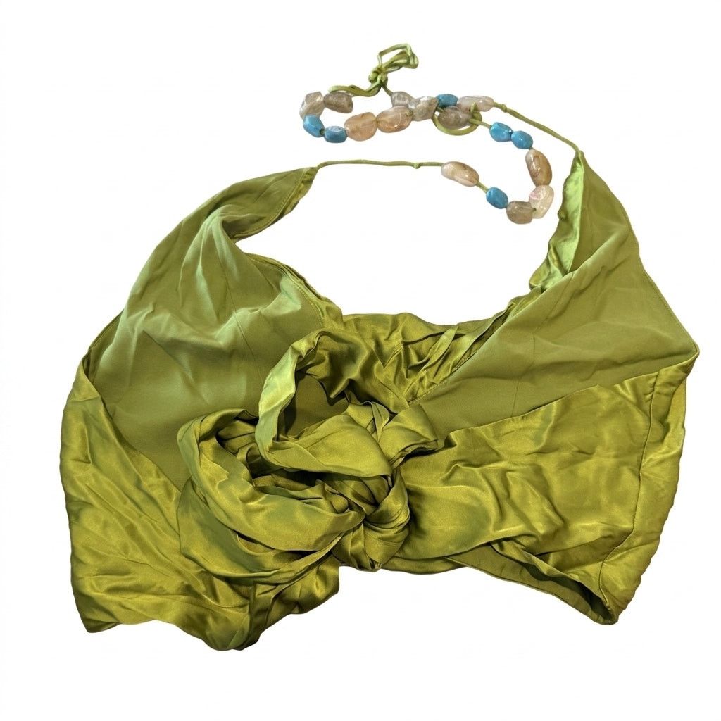 Lovers and Friends Lovers and Friends Diamanto Top in Pear Green, Size XS Size XS / US 0-2 / IT 36-38 - 6 Thumbnail