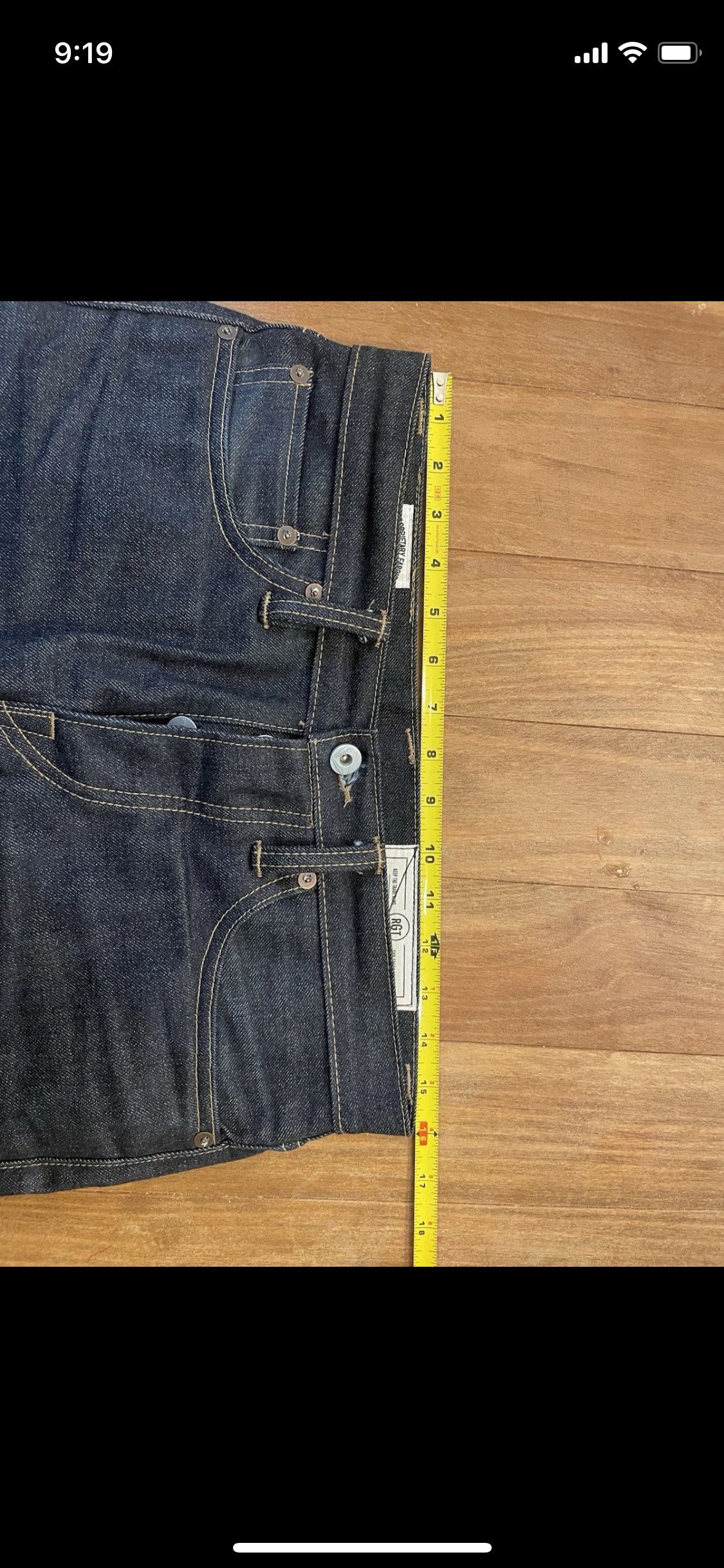 Rogue Territory Stanton Jeans raw denim Size US 29 - 9 Thumbnail