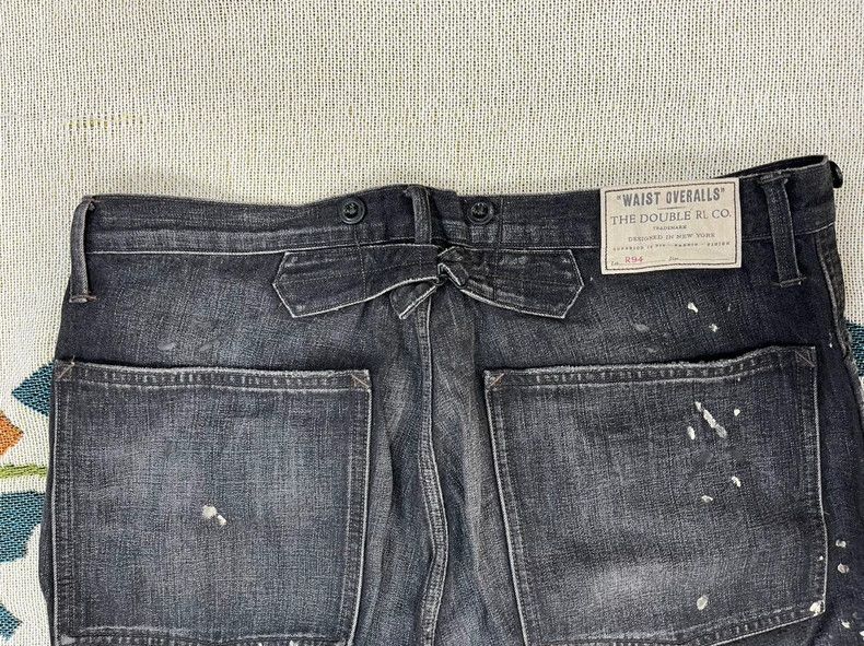 RRL Ralph Lauren RRL Ralph Lauren Blue dye, old painter, farmer, barn, work Size US M / EU 48-50 / 2 - 4 Thumbnail