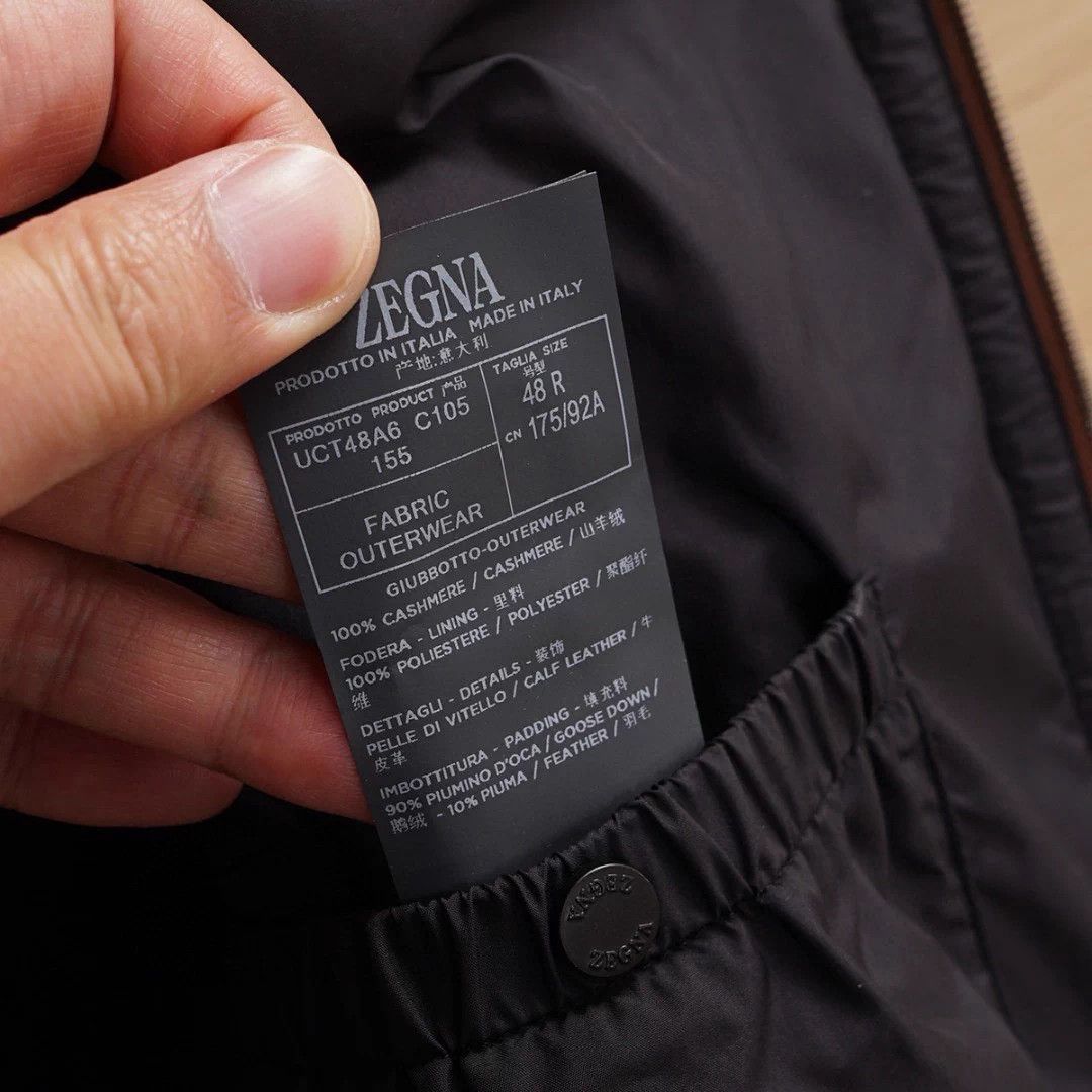 Ermenegildo Zegna Zegna Oasi Cashmere FW Down Vest 48 IT goose down Size US M / EU 48-50 / 2 - 9 Thumbnail