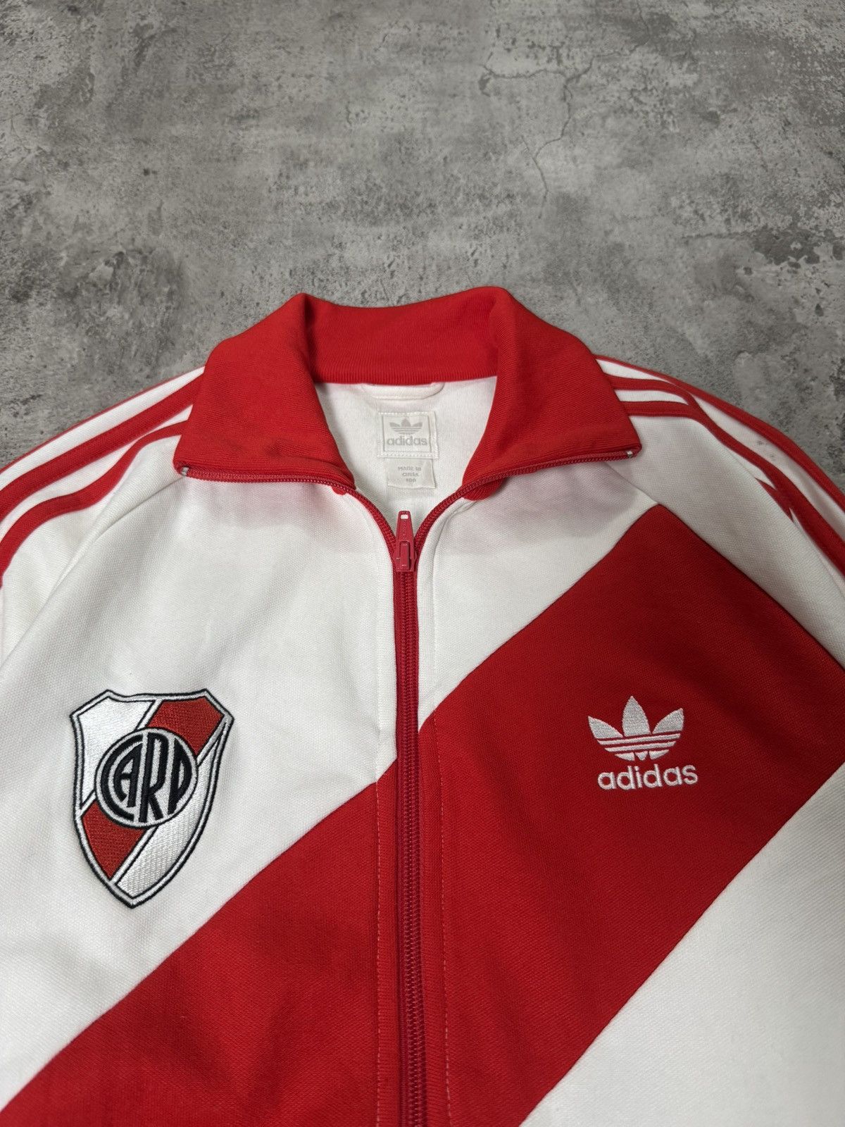 Adidas VINTAGE ADIDAS RIVER PLATE TRACK TOP Size US M / EU 48-50 / 2 - 3 Thumbnail