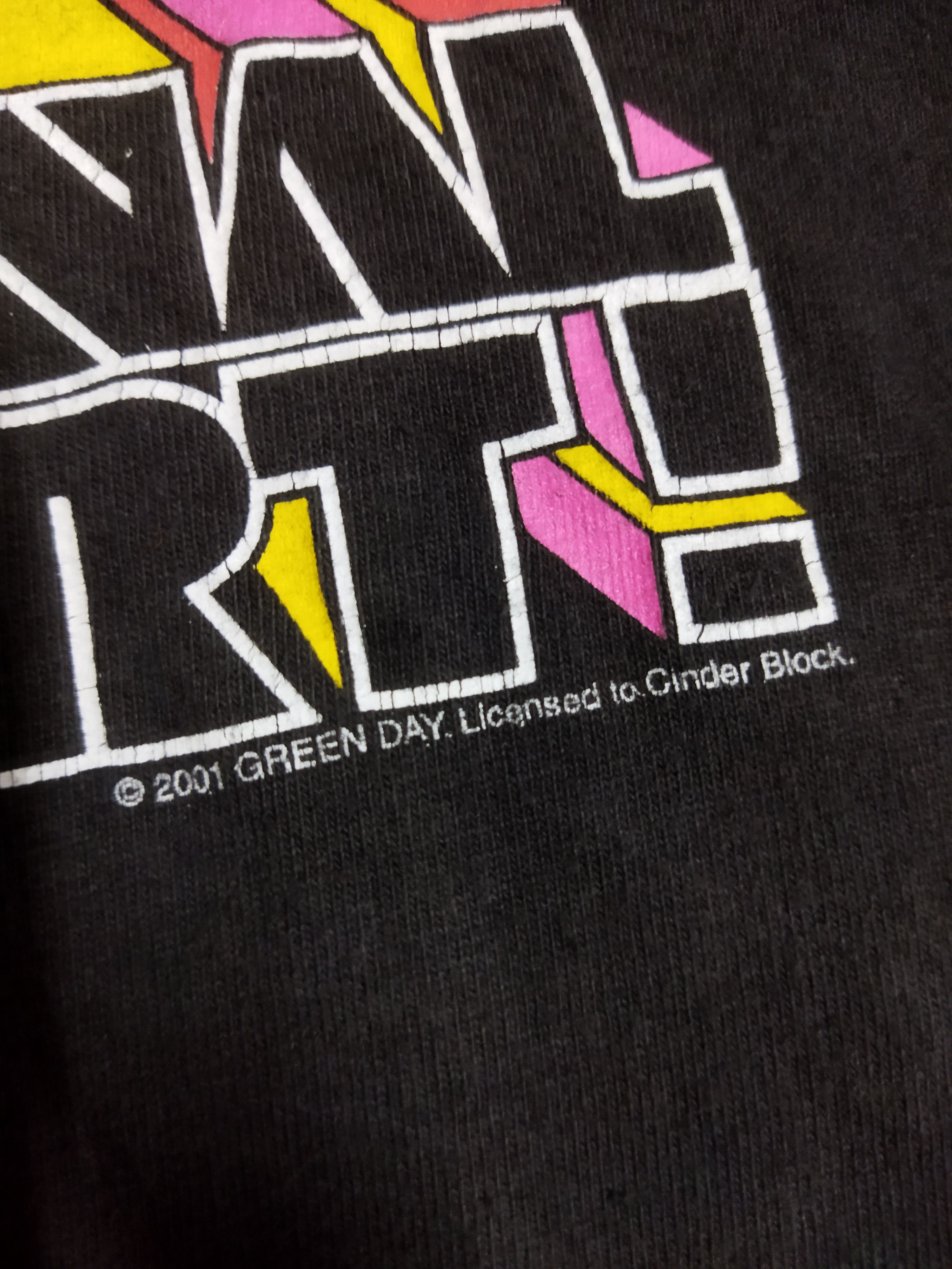Band Tees 2001 Green Day International Super Shirt Tee Size US L / EU 52-54 / 3 - 3 Thumbnail