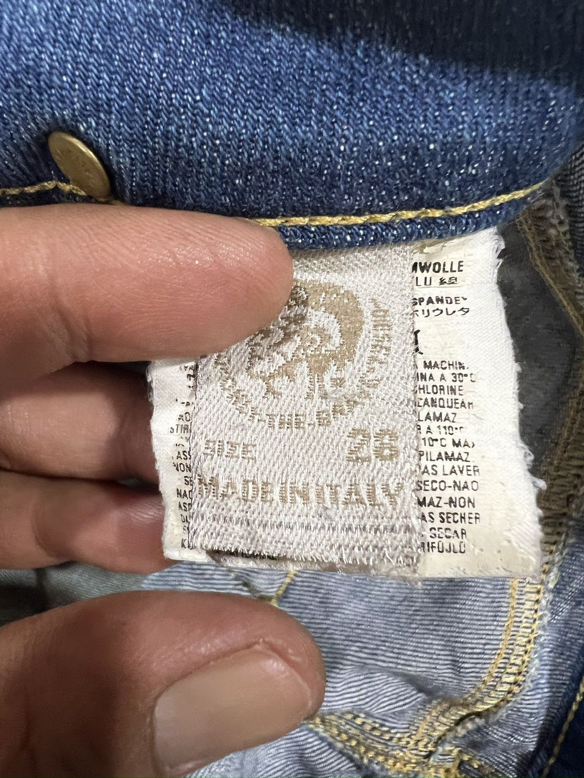 Diesel 🔥Diesel Clush Stretch Denim Size 29" - 17 Thumbnail