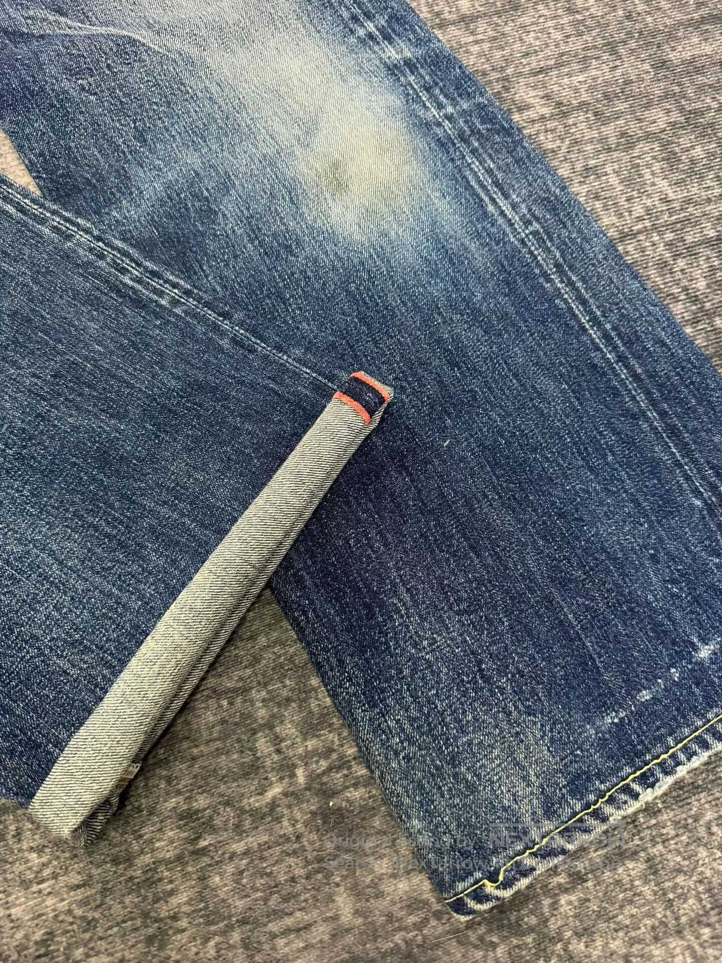 Kapital Vintage KAPITAL Washed Blue Jeans. Size US 32 / EU 48 - 4 Thumbnail