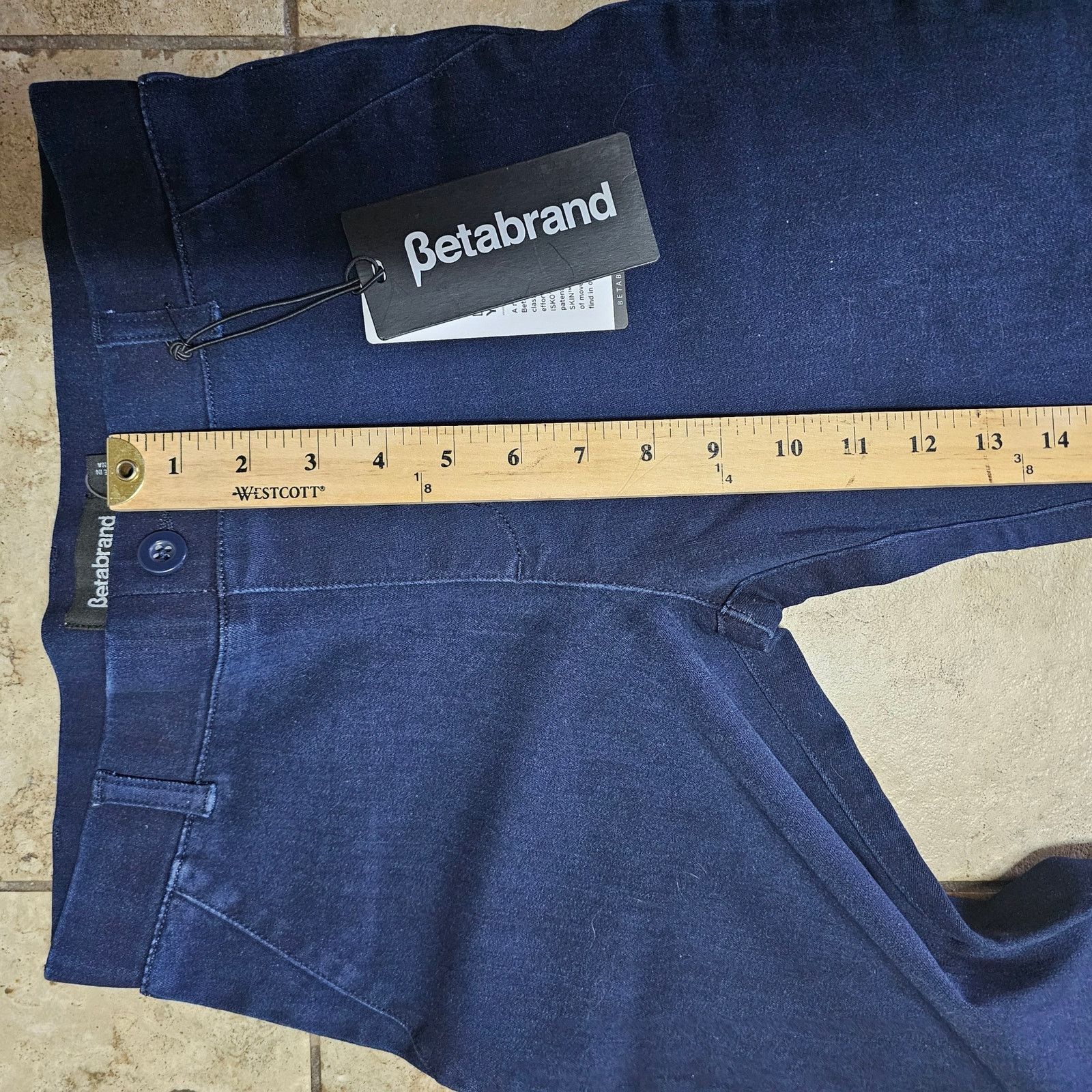 Betabrand NWT Betabrand Pullon Dress Pant Yoga Jeans Size Small Size 28" / US 6 / IT 42 - 9 Thumbnail