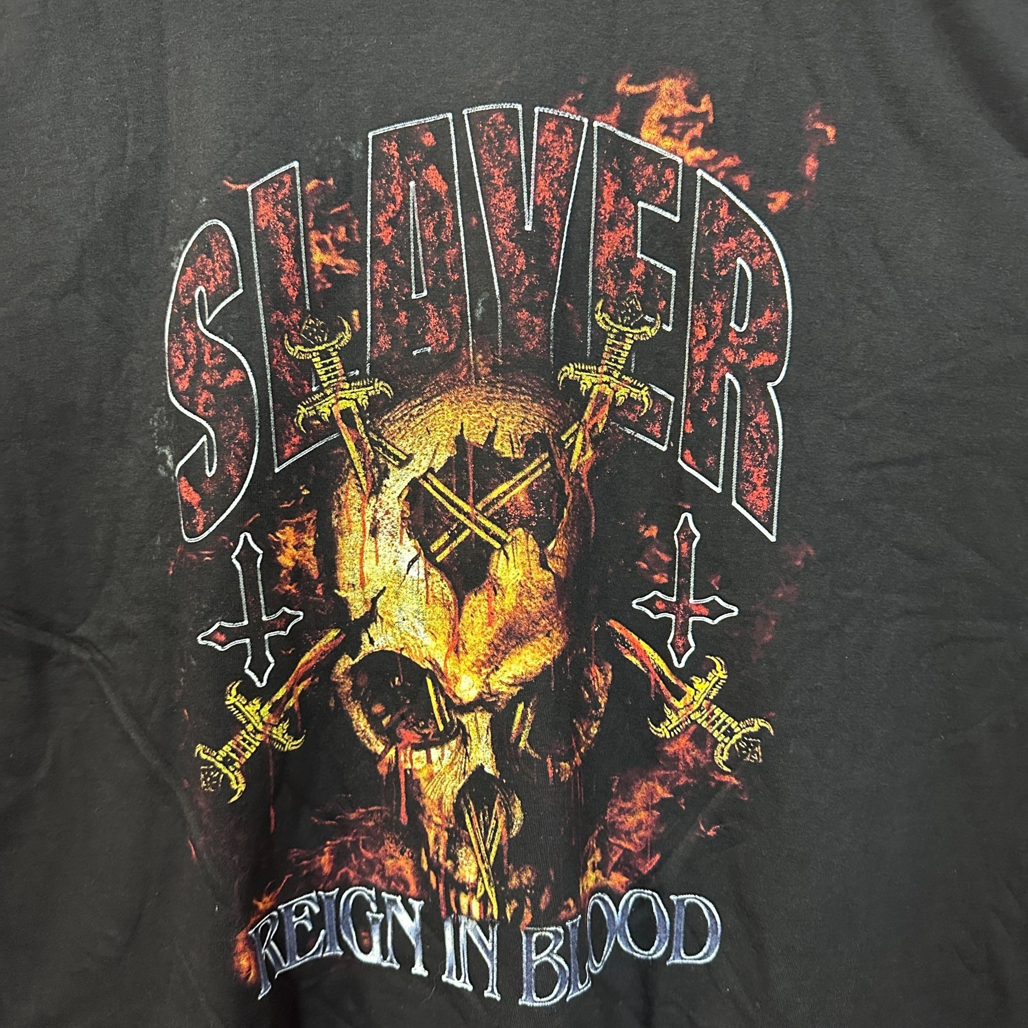 Band Tees × Slayer Slayer Reign in Blood Metal Rock Tshirt size XL Size US XL / EU 56 / 4 - 2 Thumbnail