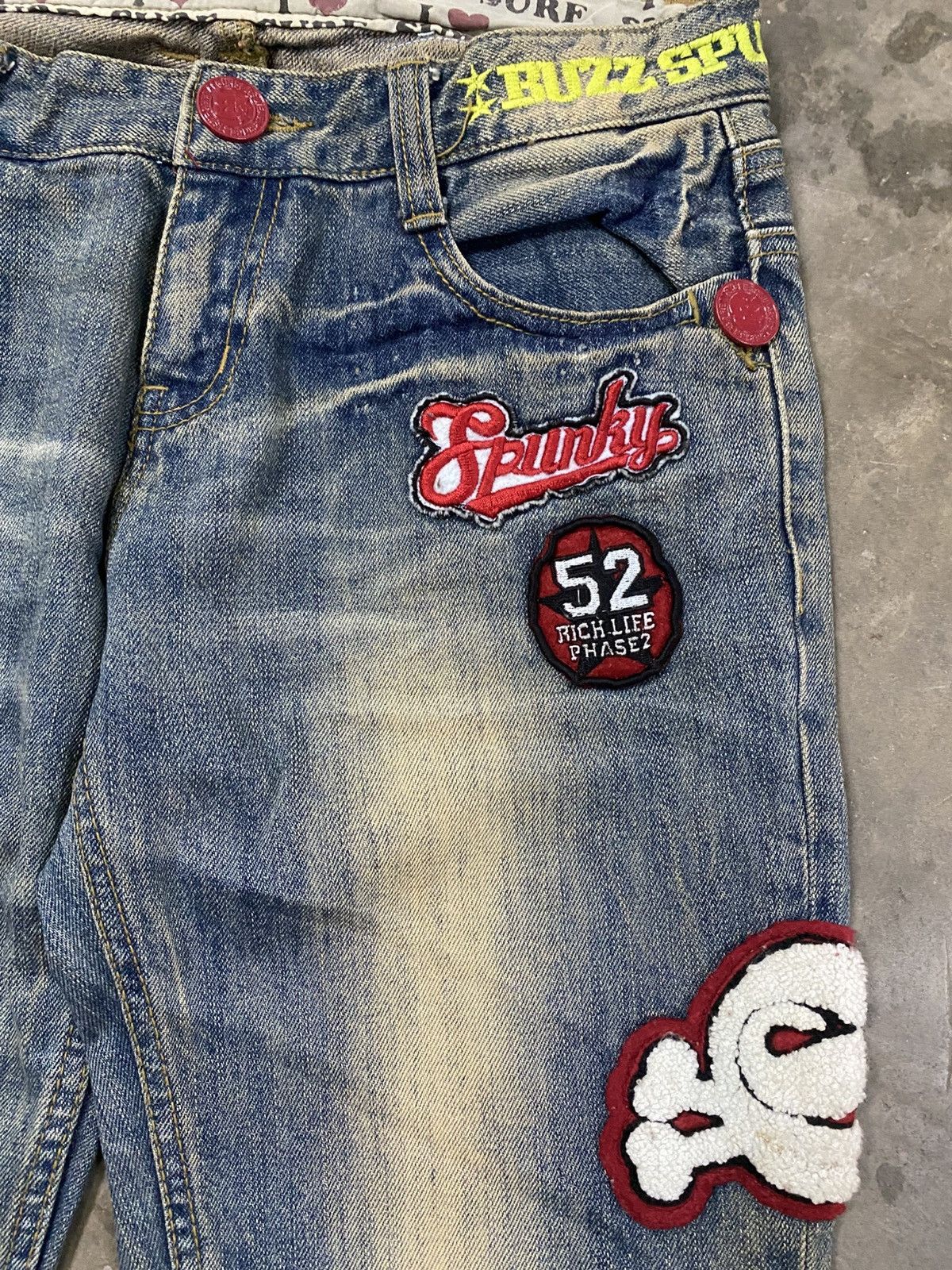 Hysteric Glamour × If Six Was Nine × Japanese Brand Japanese Buzz Spunky I❤️Surf Distressed Denim @264 Size US 30 / EU 46 - 12 Thumbnail