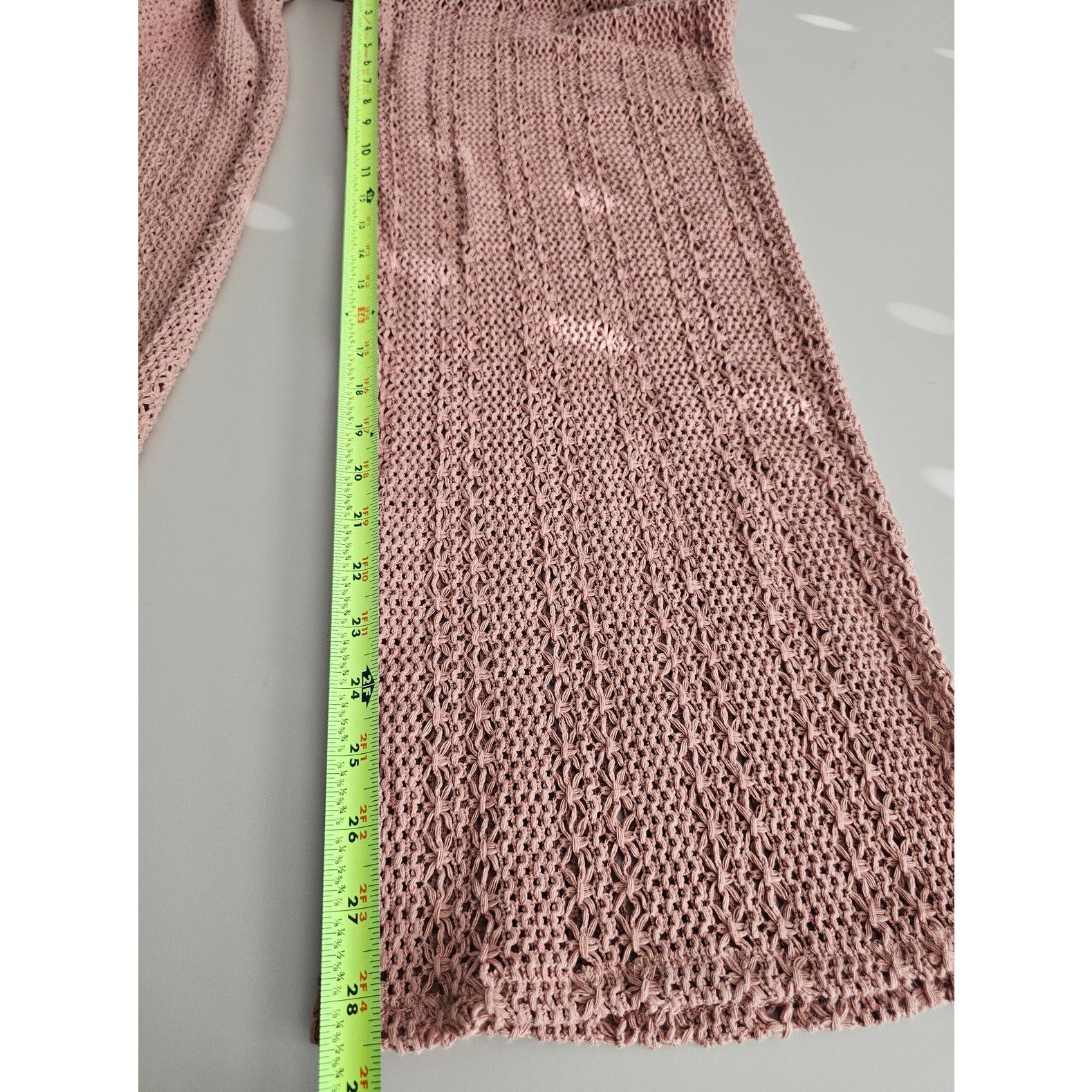 Splendid NWT Splendid Women's Finley Crochet Cargo Pants Cover-up L Size 32" / US 10 / IT 46 - 4 Thumbnail