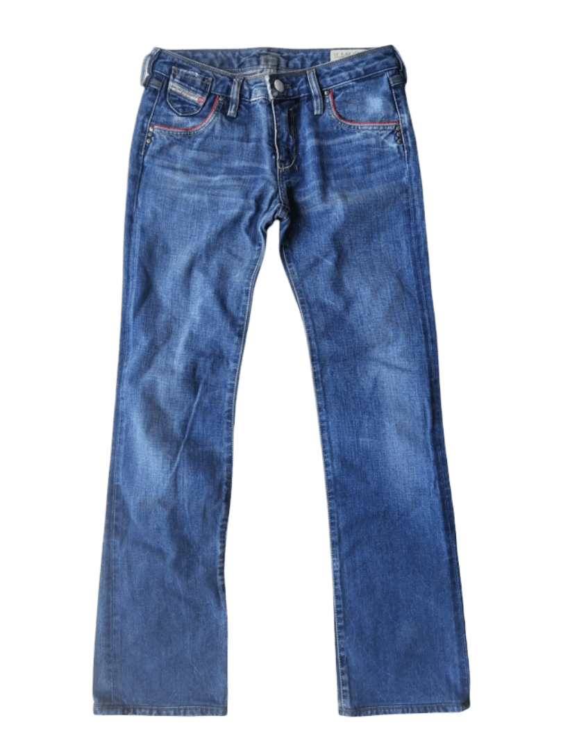 Diesel Diesel Cheren 0086T Made in Italy Woman Jeans Vintage Y2K Size 25" / US 0 / IT 36 - 5 Thumbnail