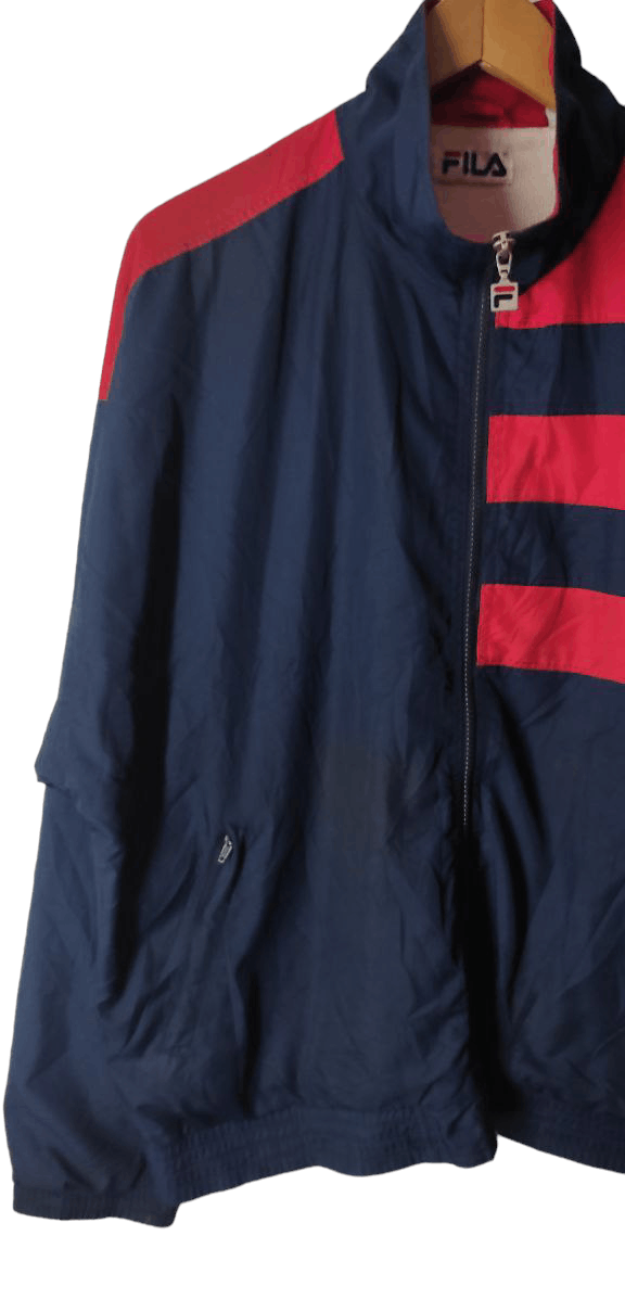 Fila VINTAGE FILA USA EMBROIDERY WINDBREAKER JACKET Size US L / EU 52-54 / 3 - 5 Thumbnail