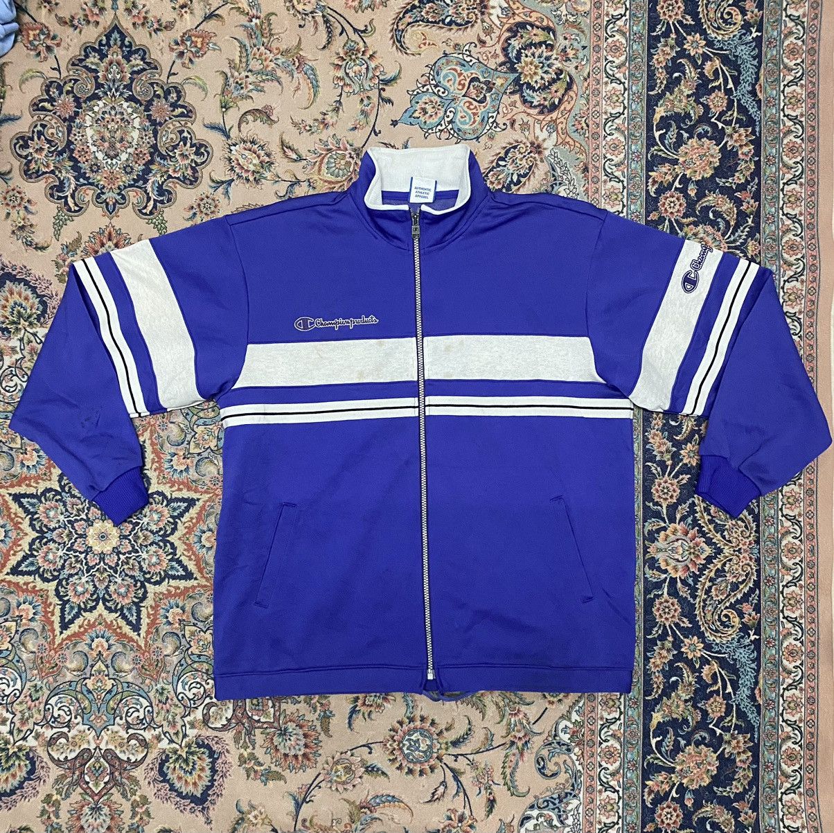 Champion × Japanese Brand Champion zipper stripe 🚀 Size US L / EU 52-54 / 3 - 2 Thumbnail