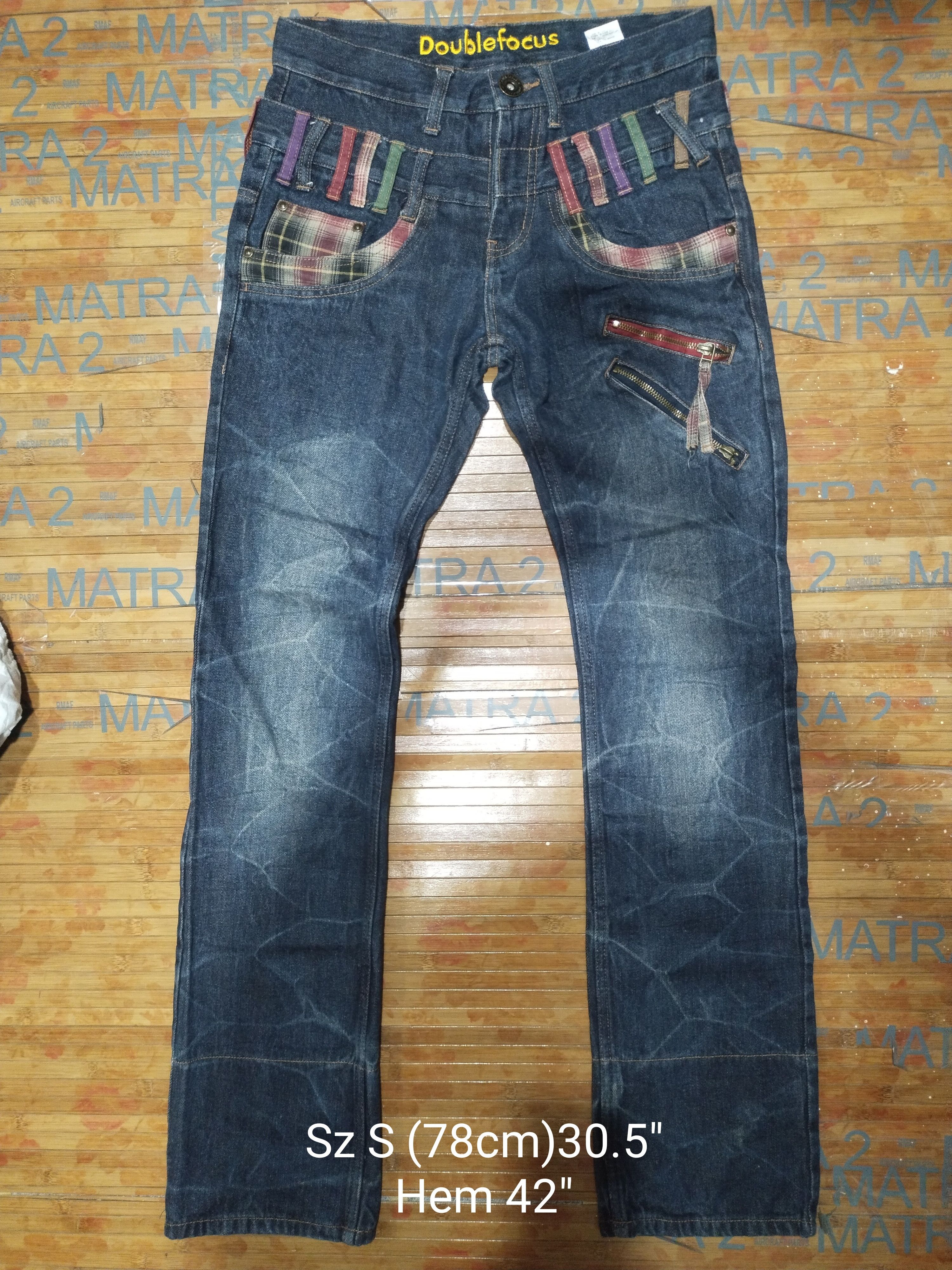 Japanese Brand Jeans Daublefokus ,Japan Style Sz 30" Size US 30 / EU 46 - 1 Thumbnail