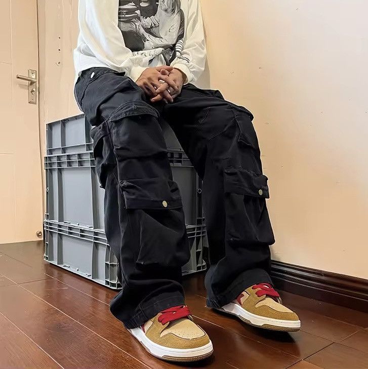 Japanese Brand Multipocket Cargo Pant Size US 27 - 8 Thumbnail