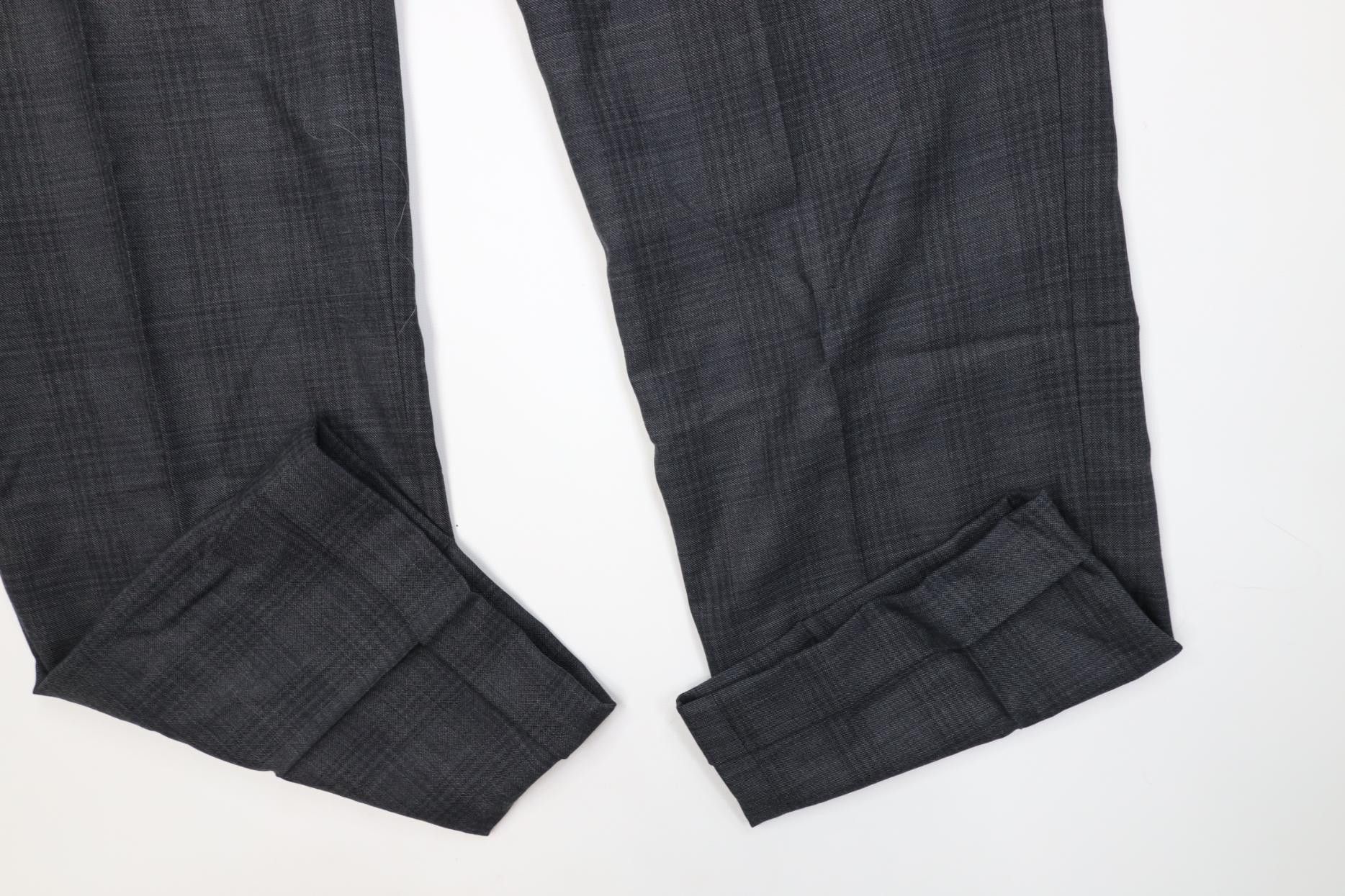 Vintage Vintage 90s Y2K Streetwear Chino Pants Trousers Gray Plaid Size US 36 / EU 52 - 5 Thumbnail