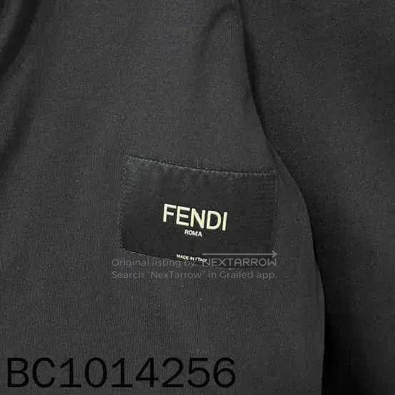 Fendi Fendi Printed velvet zip-up jacket Size US M / EU 48-50 / 2 - 7 Thumbnail