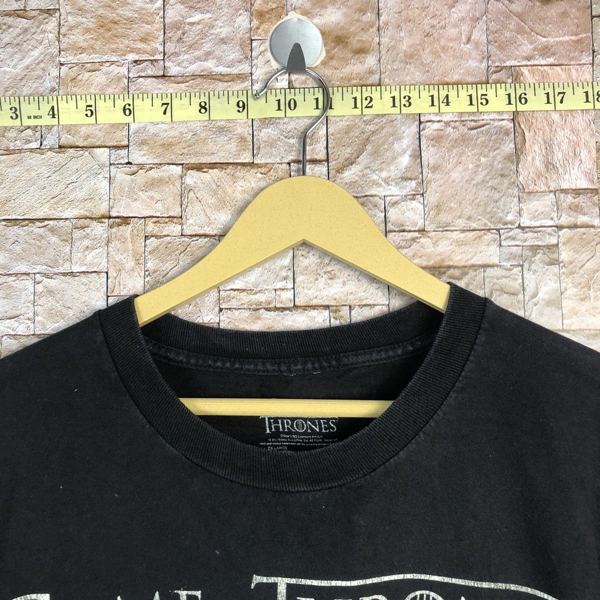 Japanese Brand × The Game Game Of Thrones Black T-Shirt #A551 Size US XL / EU 56 / 4 - 4 Thumbnail