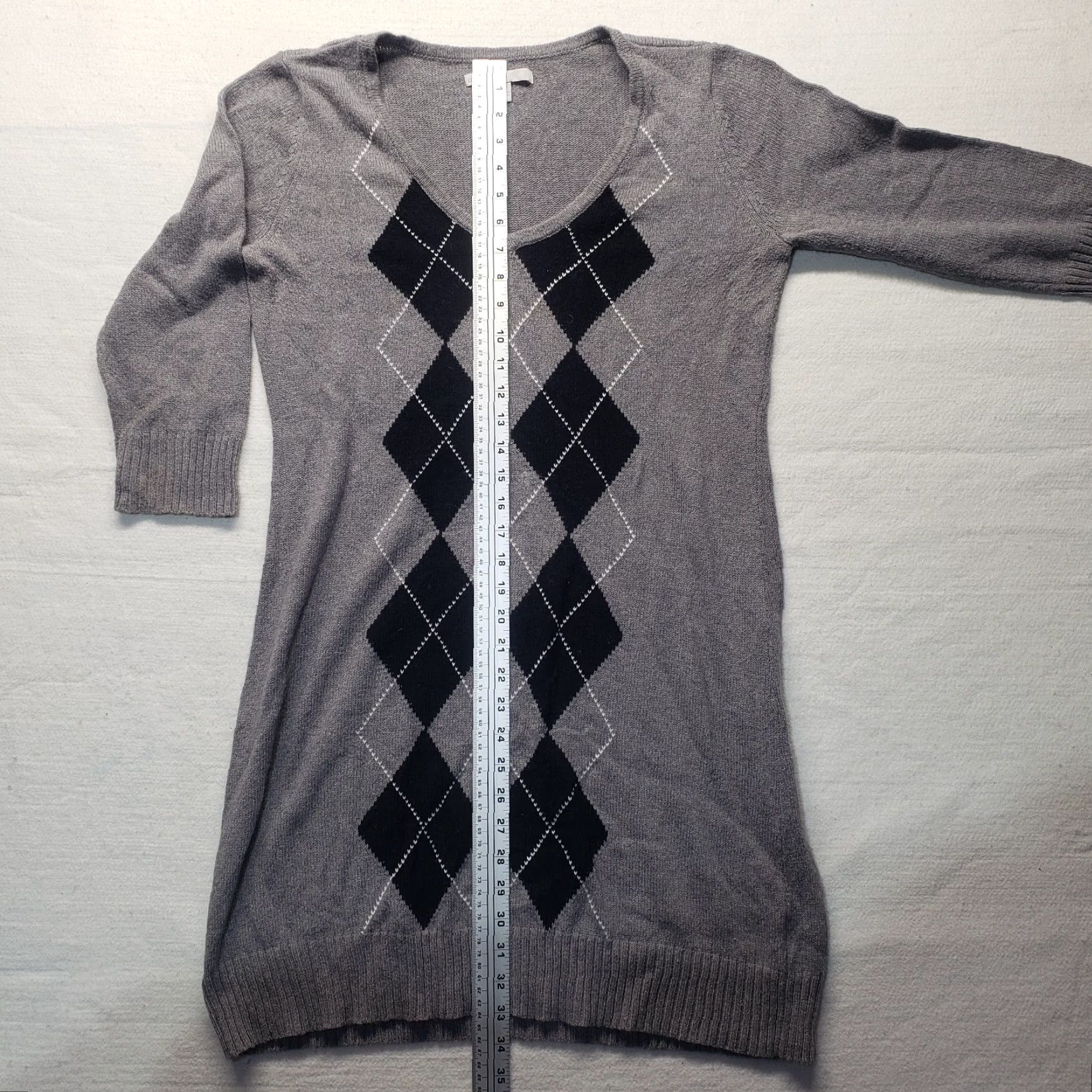 Old Navy Old Navy Sweater Shirt Womens L Gray Long Sleeve Knit Pullover Regular Size Large Fall Winter Spring Size L / US 10 / IT 46 - 6 Thumbnail