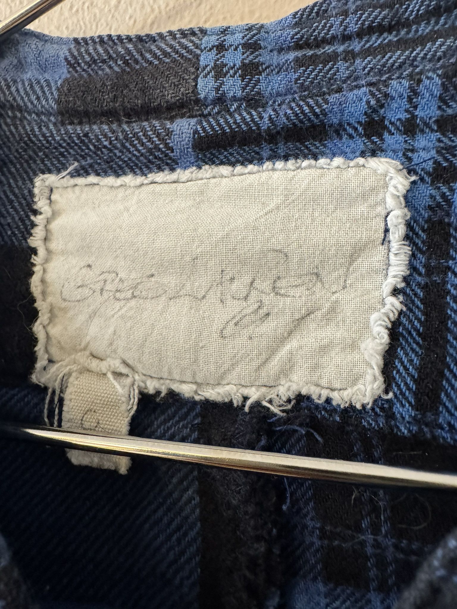 Greg Lauren The flannel studio shirt Size US S / EU 44-46 / 1 - 7 Thumbnail