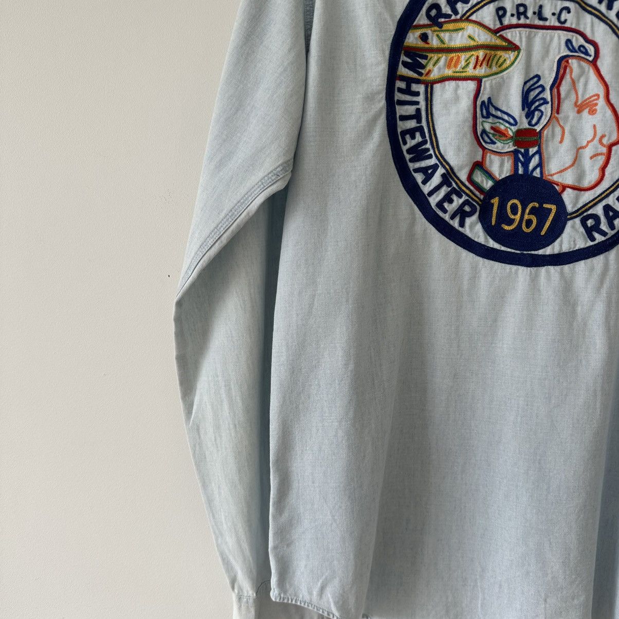 Polo Ralph Lauren Vintage Polo Ralph Lauren Whitewater Guide Chambray Shirt Size US M / EU 48-50 / 2 - 3 Thumbnail