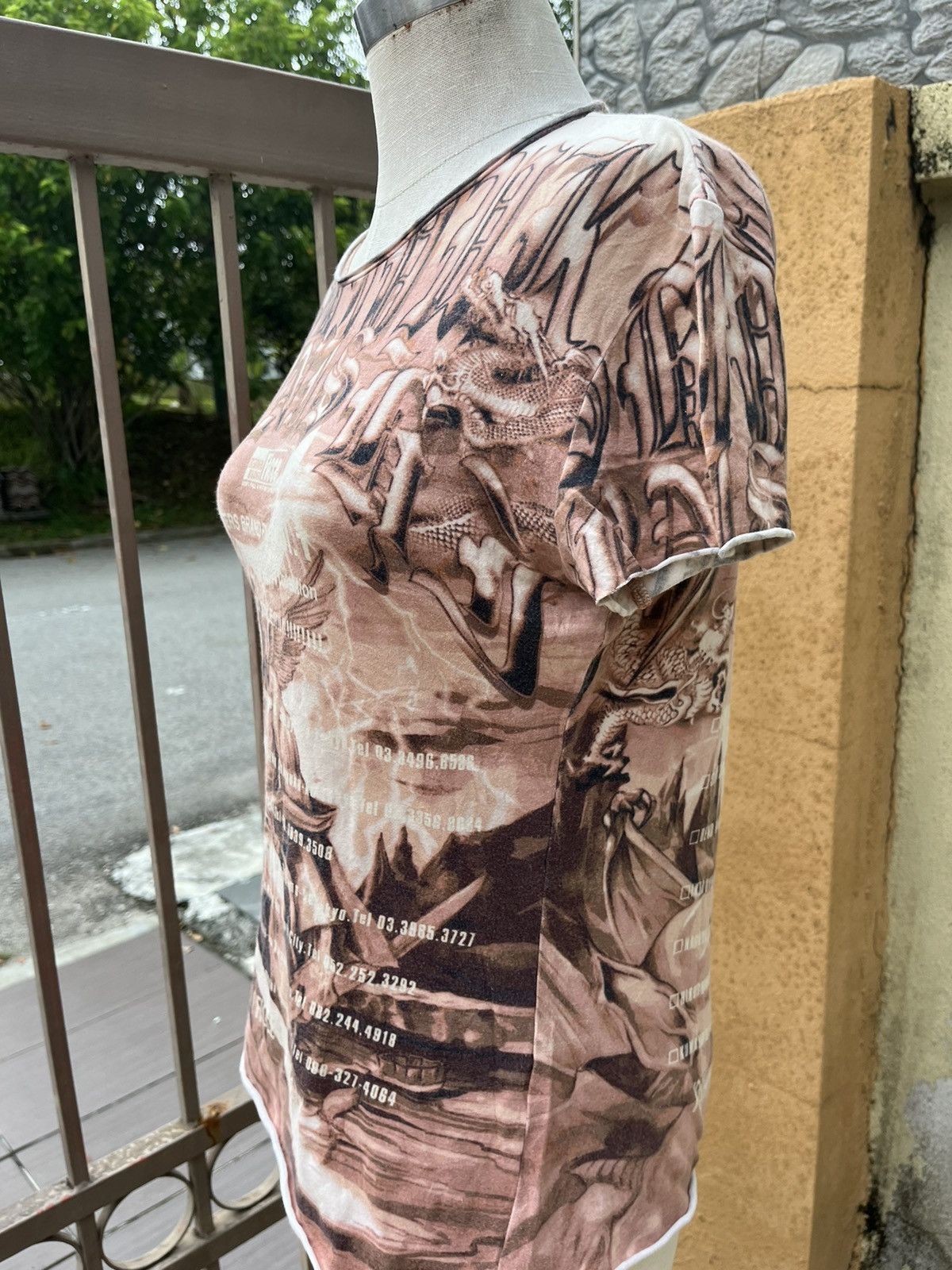 Japanese Brand × Vintage Yoshiyuki konishi / ficce 2001 fall winter tee Size M / US 6-8 / IT 42-44 - 4 Thumbnail