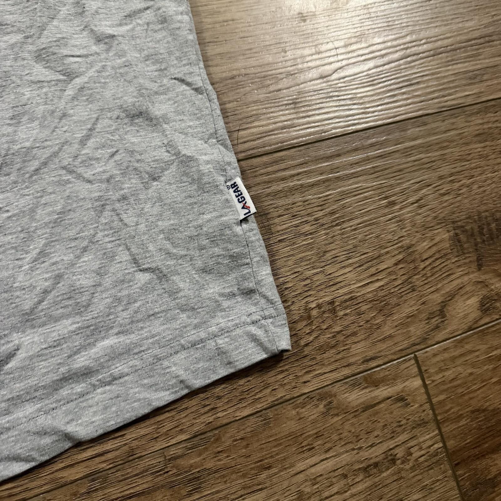 La Gear Vintage 90s Los Angeles LA Gear Gym Fitness Shirt Grey Size US XL / EU 56 / 4 - 5 Thumbnail