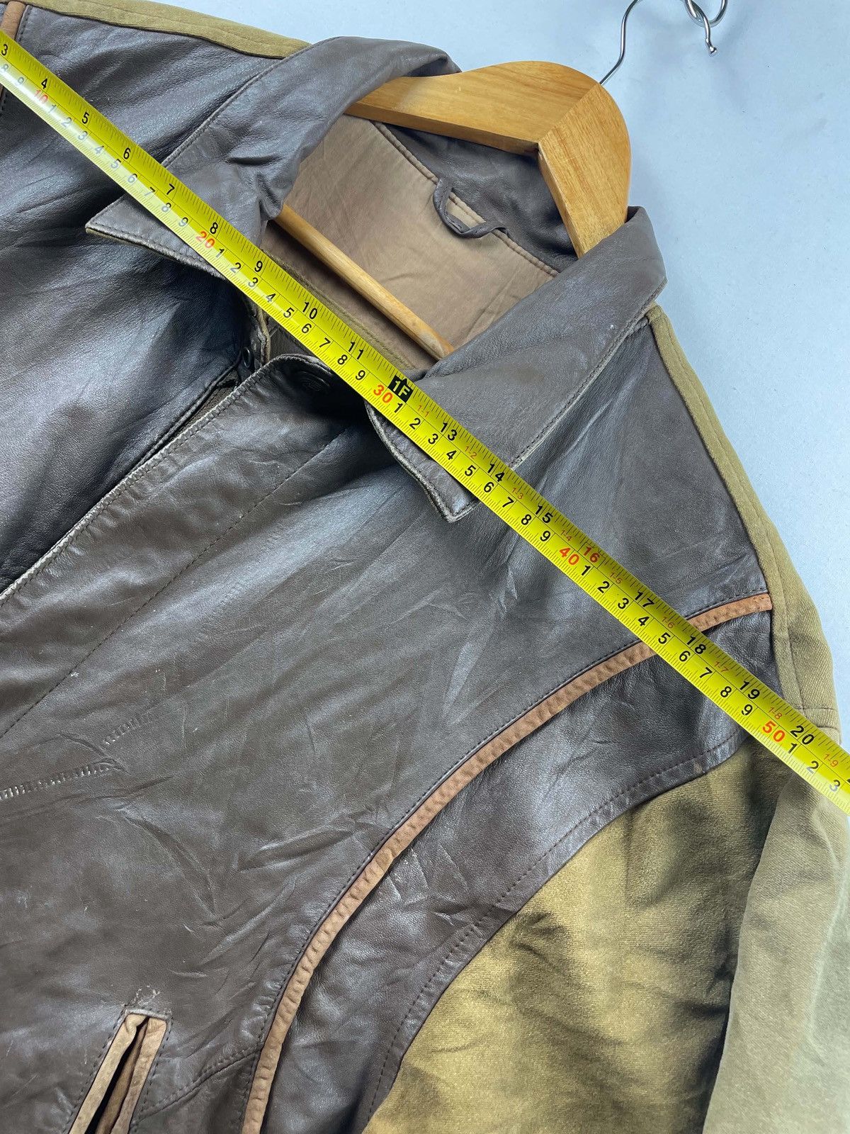 Yves Saint Laurent Vintage Saint laurent leather jacket brown Size US L / EU 52-54 / 3 - 5 Thumbnail