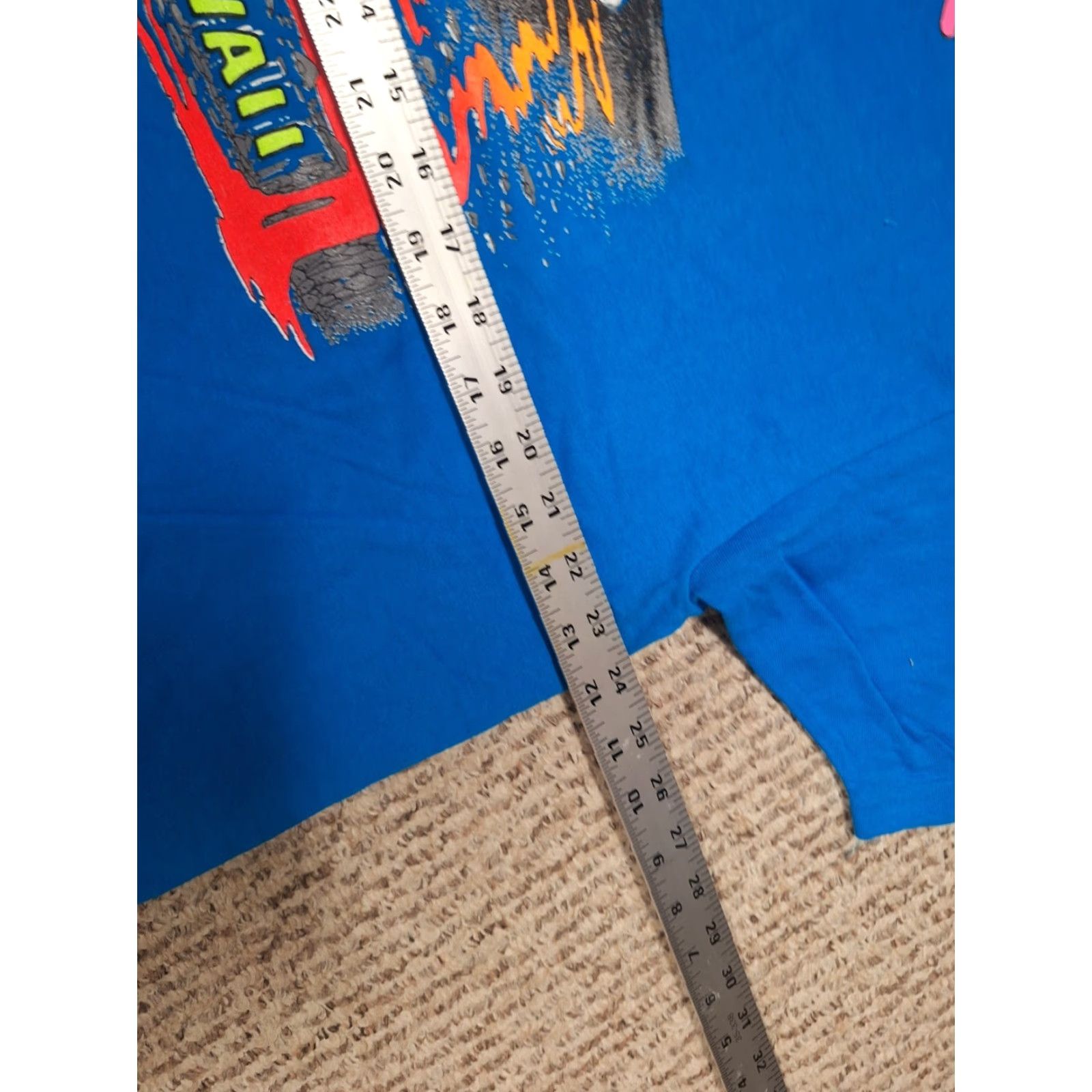 Hanes VINTAGE Kona Hawaii Aviation Plane Flying Tropical Shirt Surf Hanes Mens XL Blue 90s 1990s Graphic Print Crew Neck Short Sleeve Hawaiian Theme Size US XL / EU 56 / 4 - 4 Thumbnail