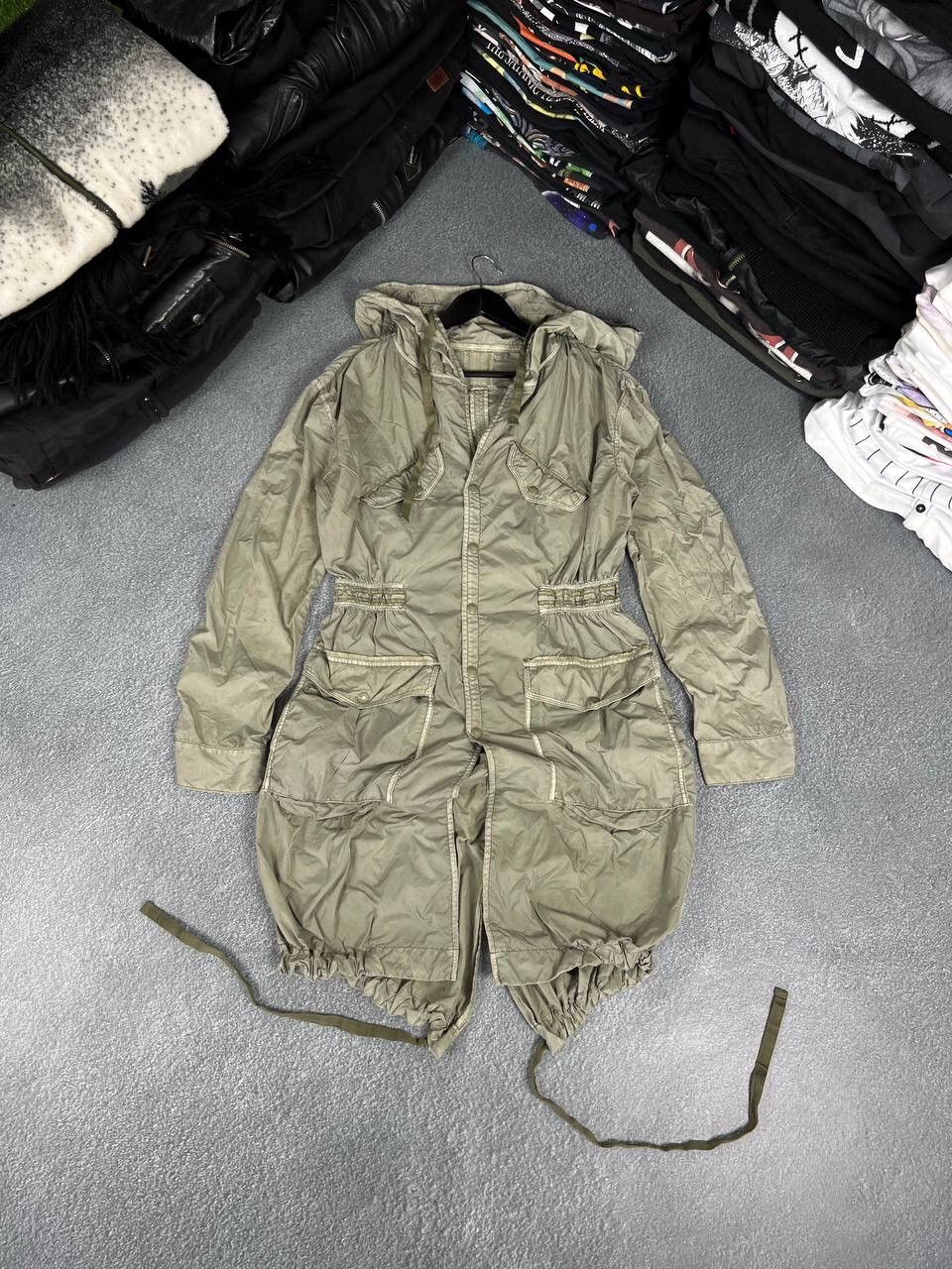 Diesel 00s Japanese Vibe Military Long Jacket