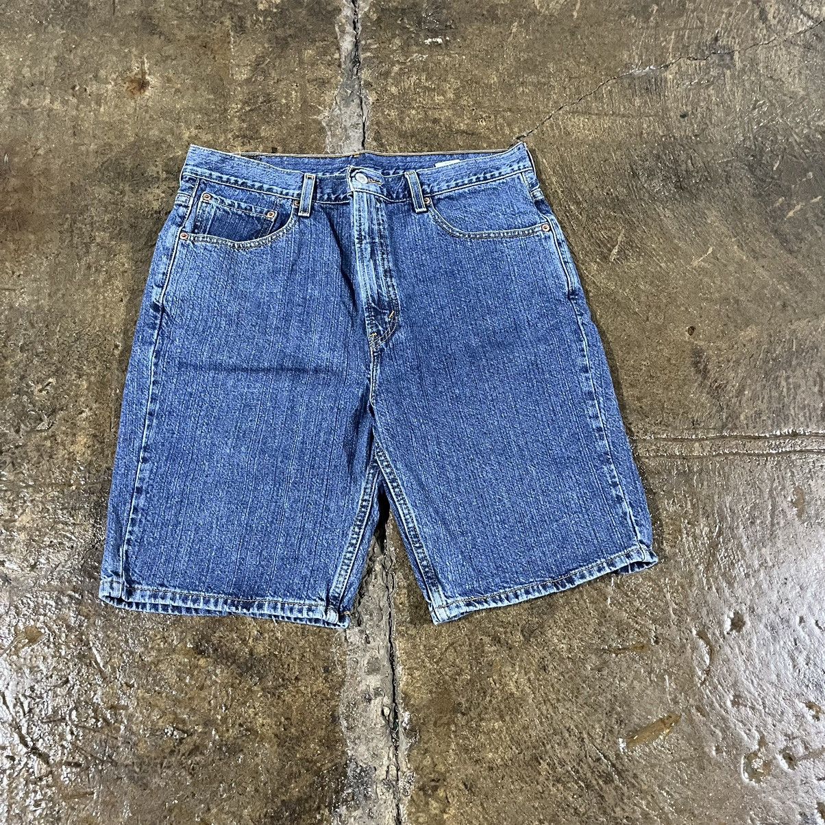 Levi's × Vintage Crazy Vintage Y2K Levi's 505 Jorts Baggy Skater Denim Shorts Size US 36 / EU 52 - 5 Thumbnail