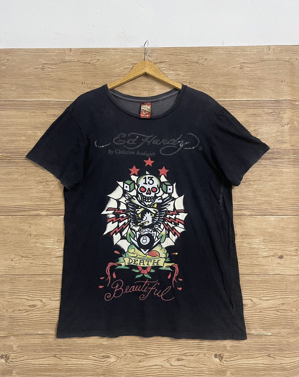 Vintage T Shirt Audigier Vintage Ed Hardy T Shirt By Christian