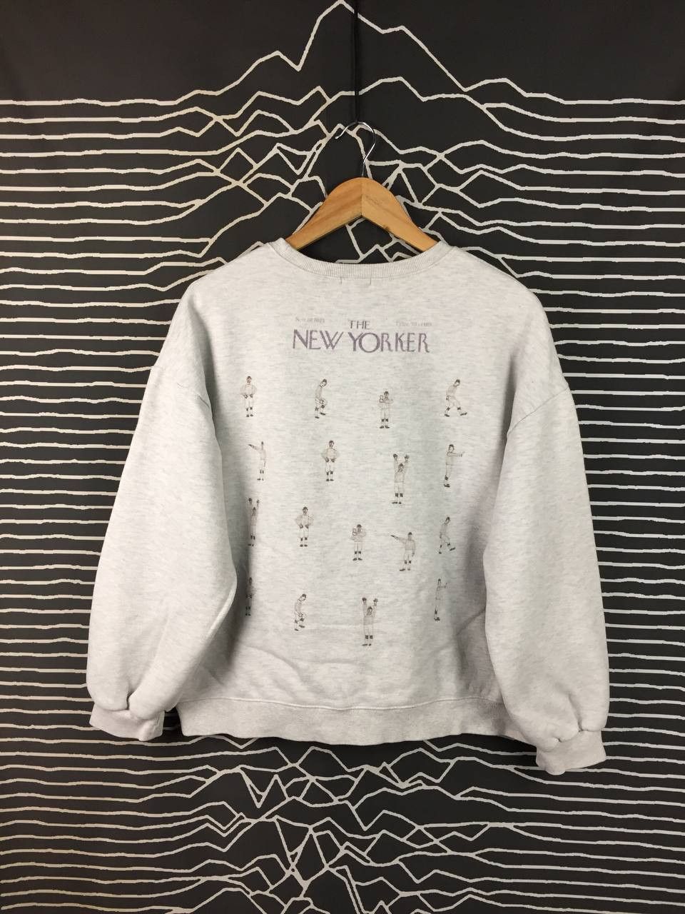 Vintage Philip Korea Brand The New Yorker Magazines Cover Sweatshirt Size US L / EU 52-54 / 3 - 2 Thumbnail