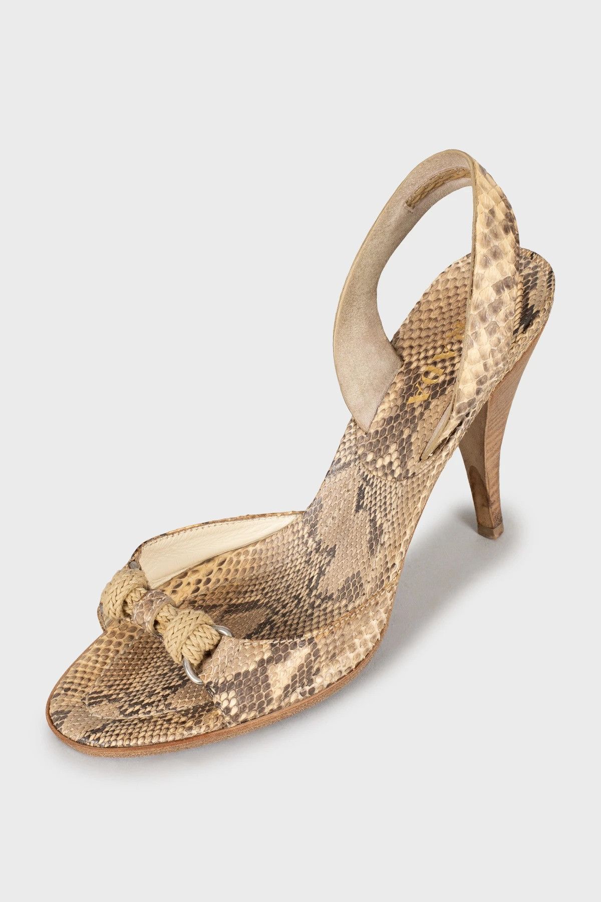 Prada Prada Sandal Size US 7 / IT 37 - 2 Thumbnail