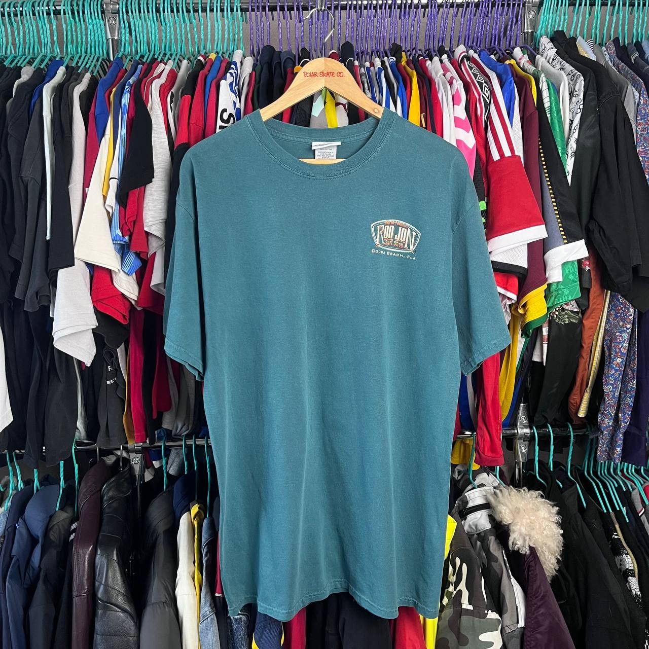 Ron Jon Surf Shop Vintage 90s Ron Jon Surf Shop Tshirt Size L Size US L / EU 52-54 / 3 - 5 Thumbnail