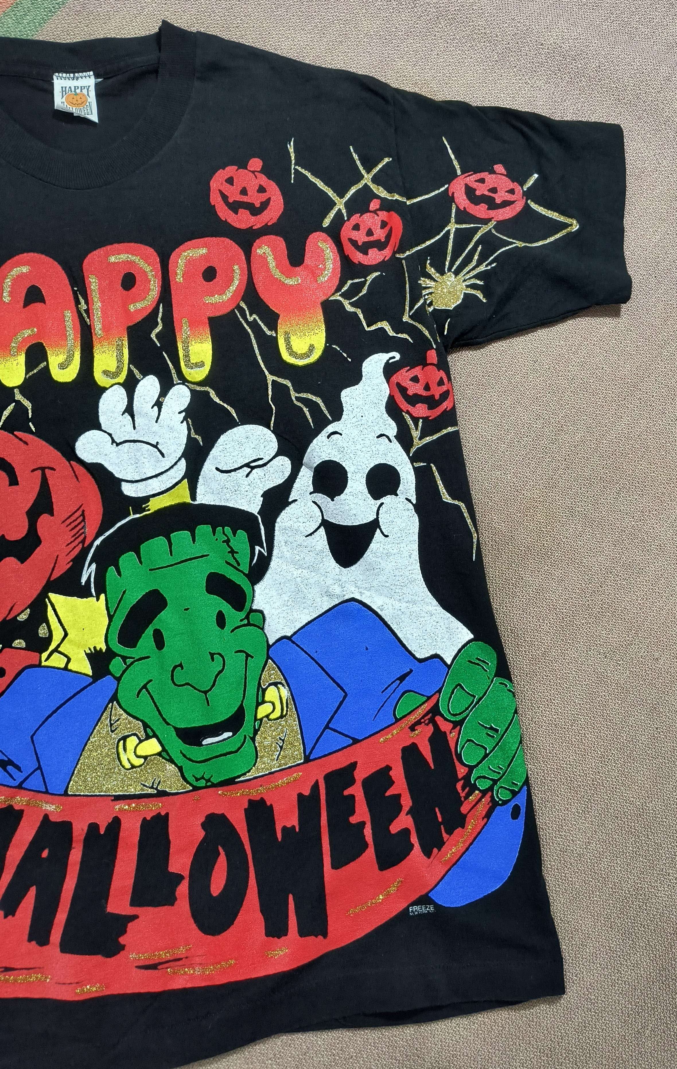 Other Vintage Happy Halloween 1996 tee Size US L / EU 52-54 / 3 - 3 Thumbnail