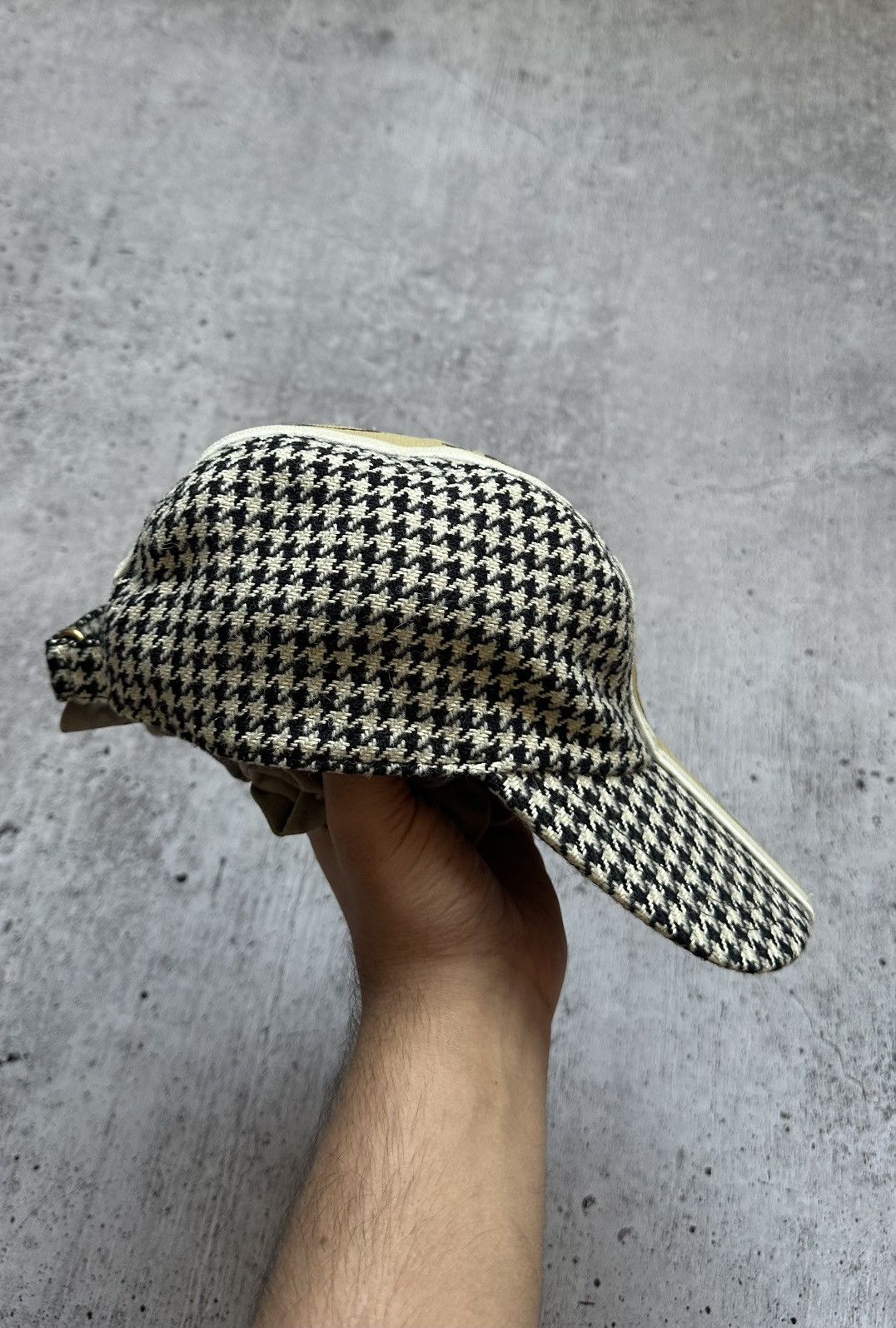 Gucci Gucci Multilogo Tweed Style Hat Size ONE SIZE - 3 Thumbnail