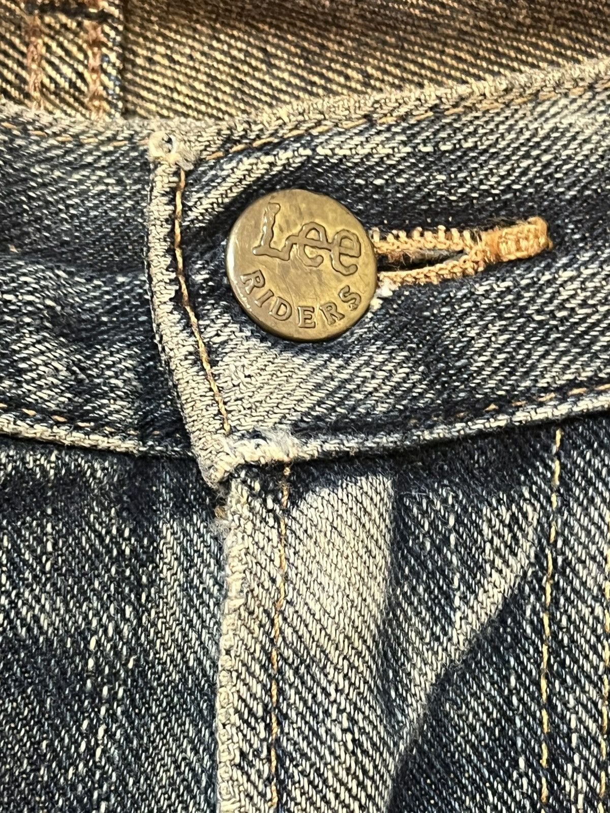 Lee Vintage Lee Riders MR Mudwash Distressed Denim Size US 35 - 9 Thumbnail