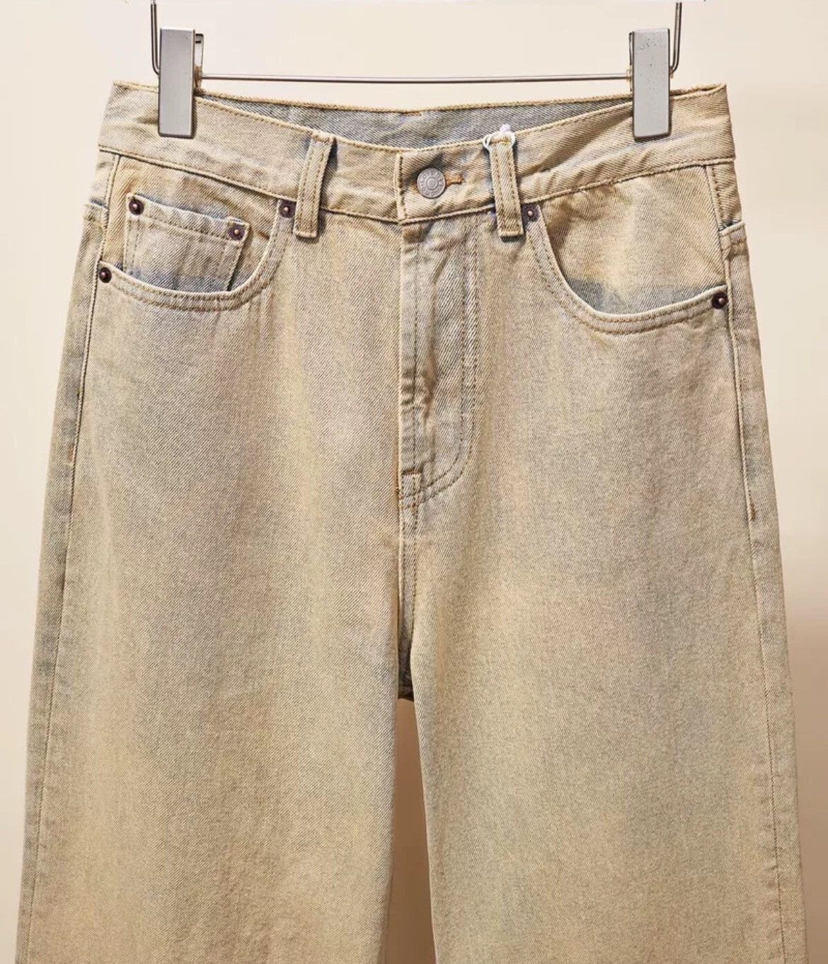 Acne Studios Acne brown denim pants - DMC Size US 26 / EU 42 - 1 Thumbnail